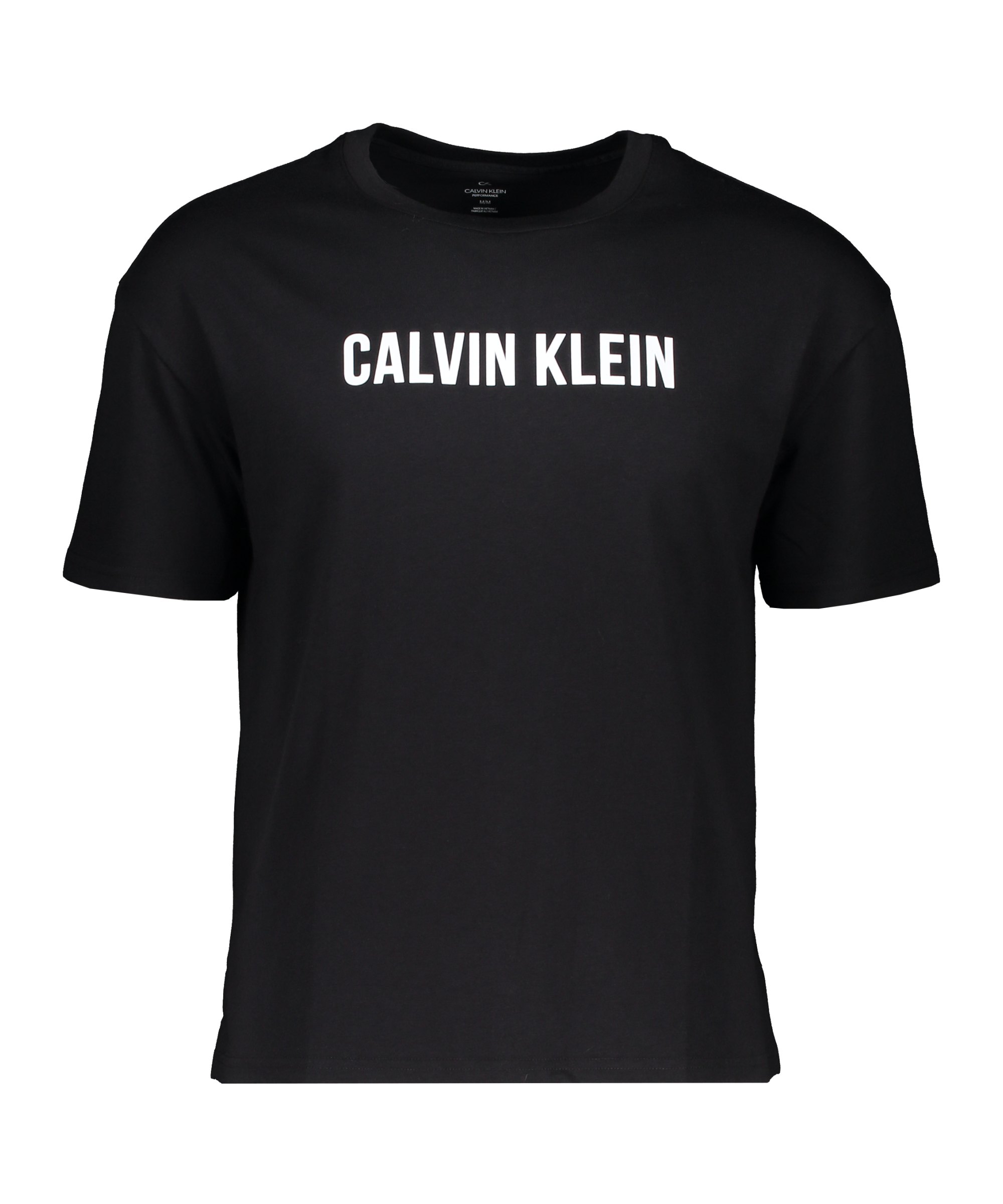 Calvin Klein Logo Boyfriend T-Shirt Damen F007 - schwarz
