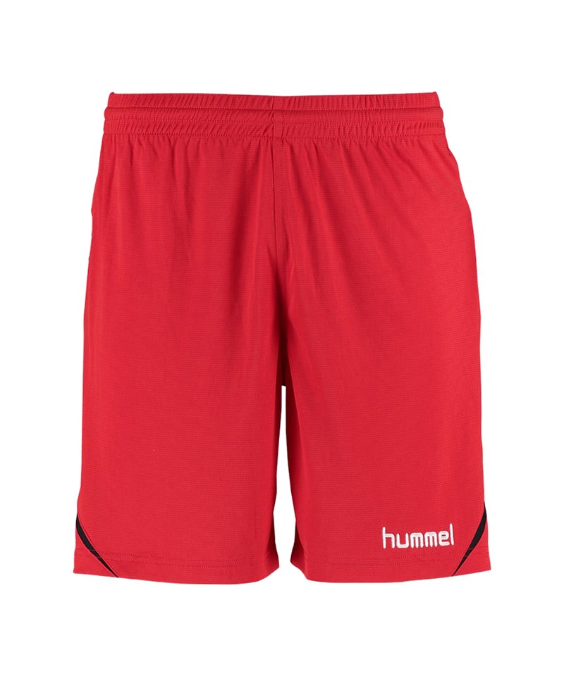 Hummel Shorts Authentic Charge Poly Schwarz F2001 - rot