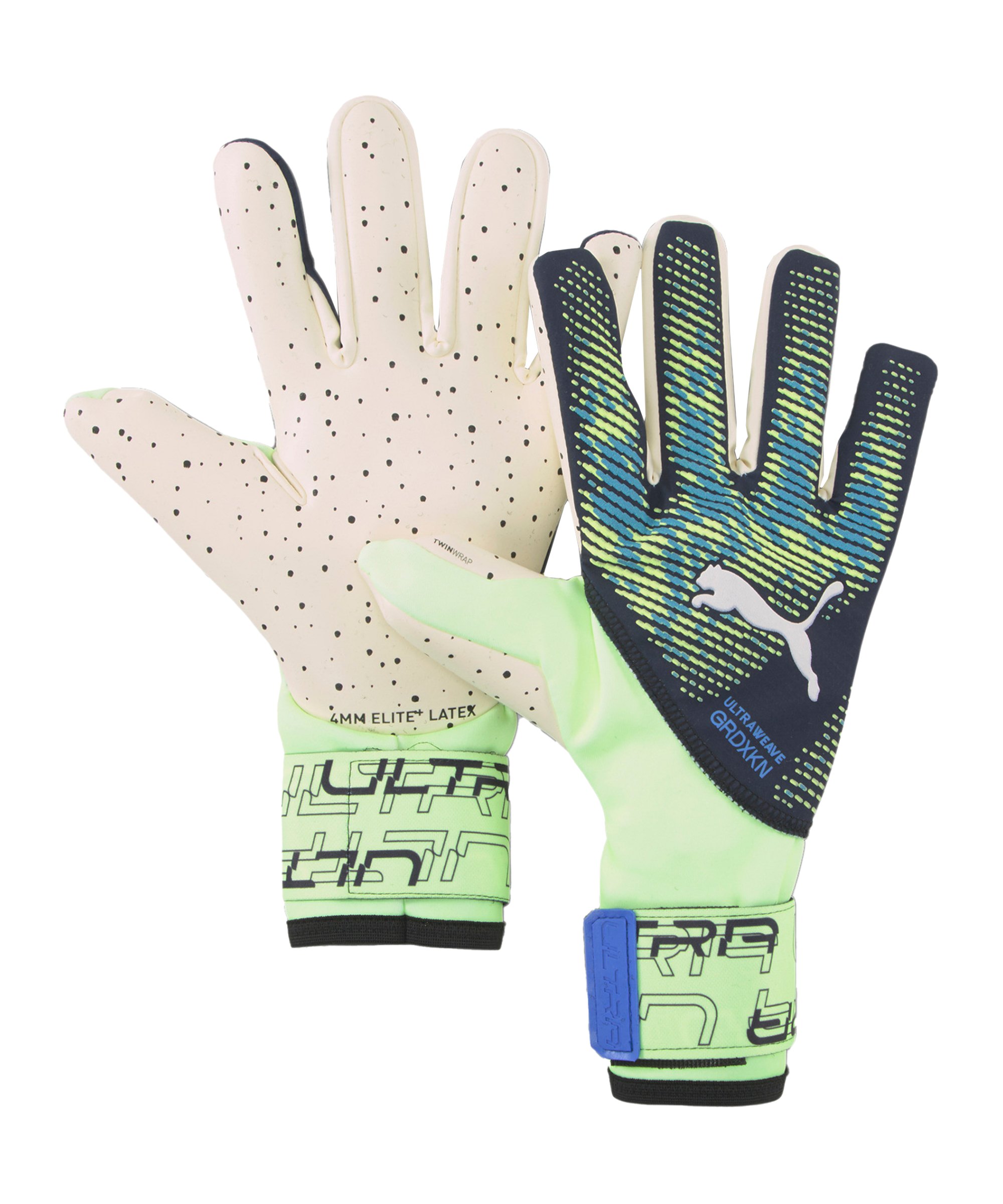 PUMA ULTRA Ultimate 1 NC Fastest TW-Handschuhe Gelb Blau F01 - gelb