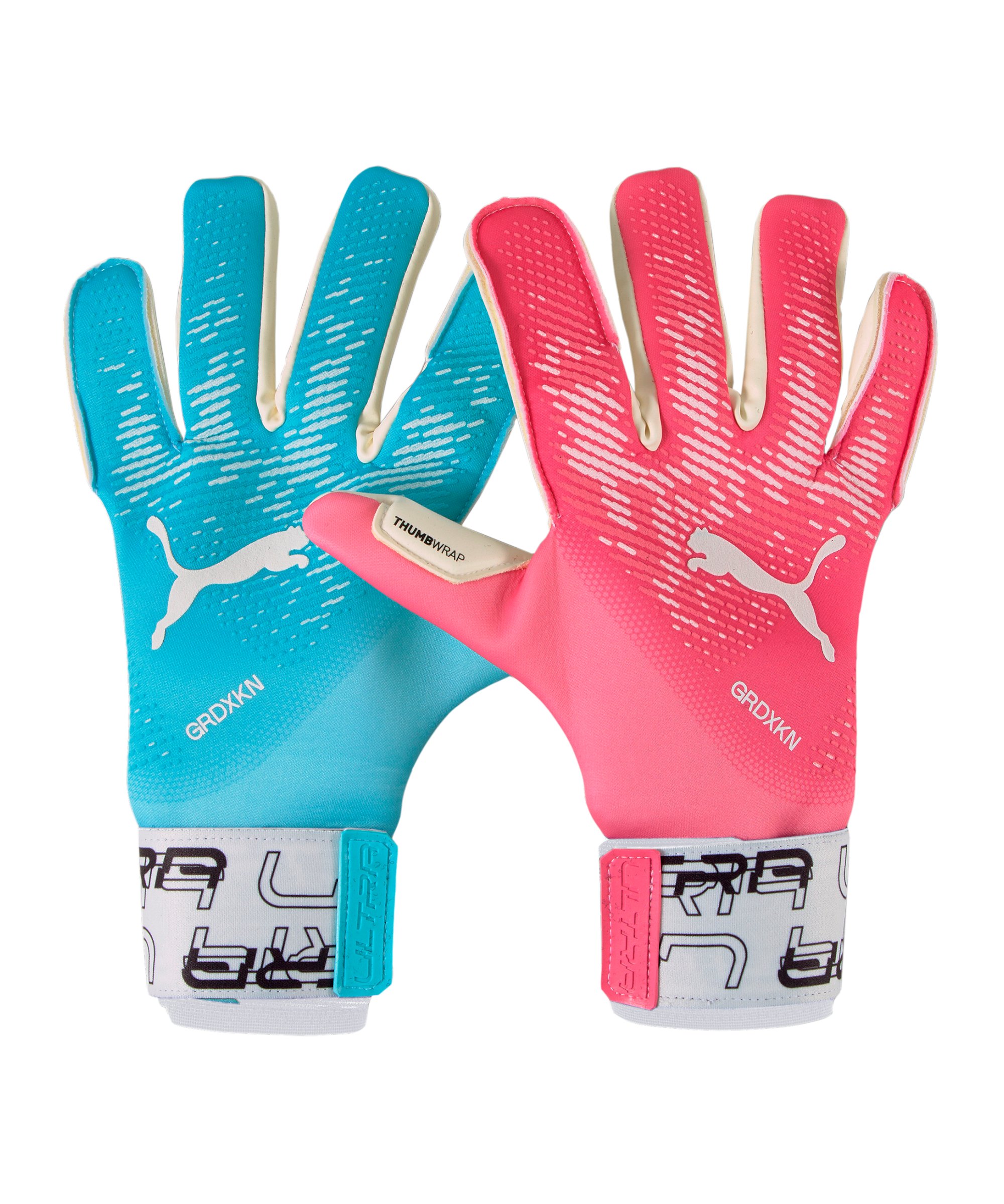 PUMA ULTRA Grip 1 TRICKS Hybrid TW-Handschuhe Pink Blau F01 - pink
