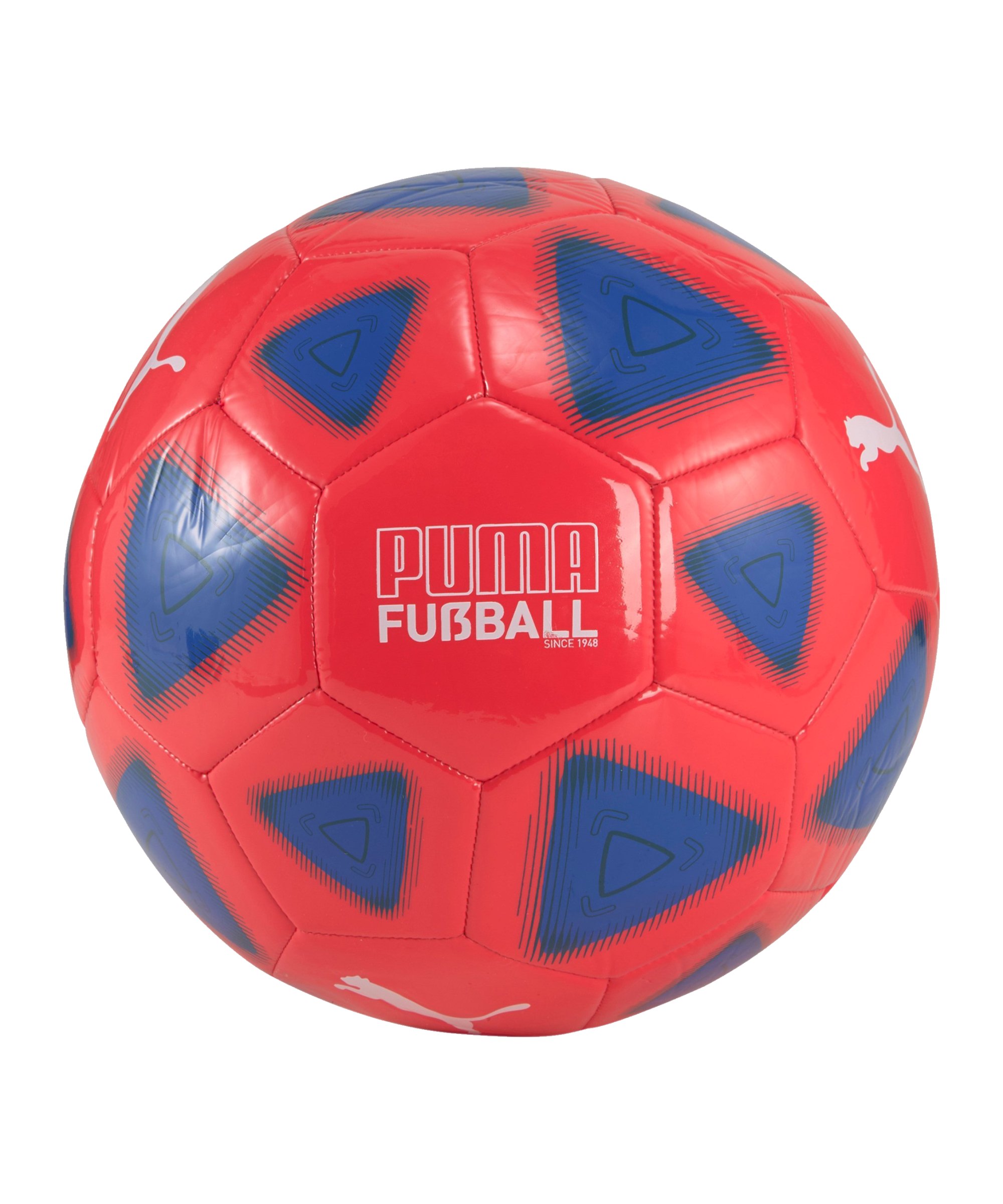 PUMA PRESTIGE Trainingsball Rot Blau F04 - rot