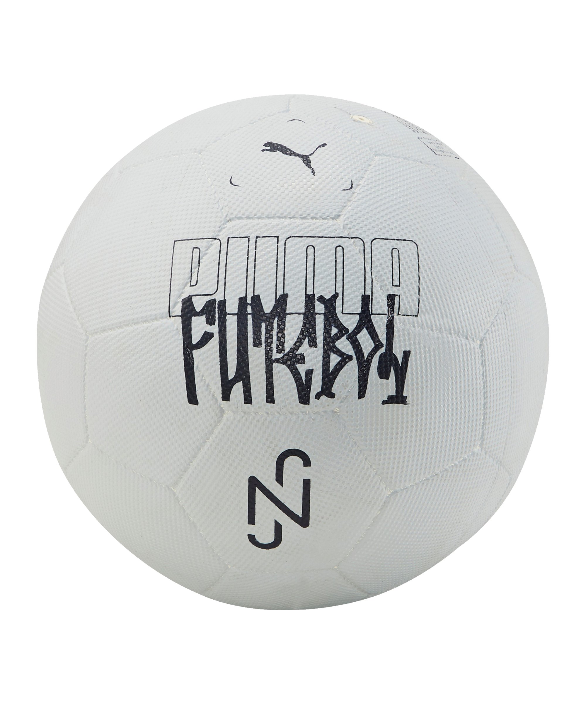PUMA NJR Straßenball Weiss Schwarz F01 - weiss