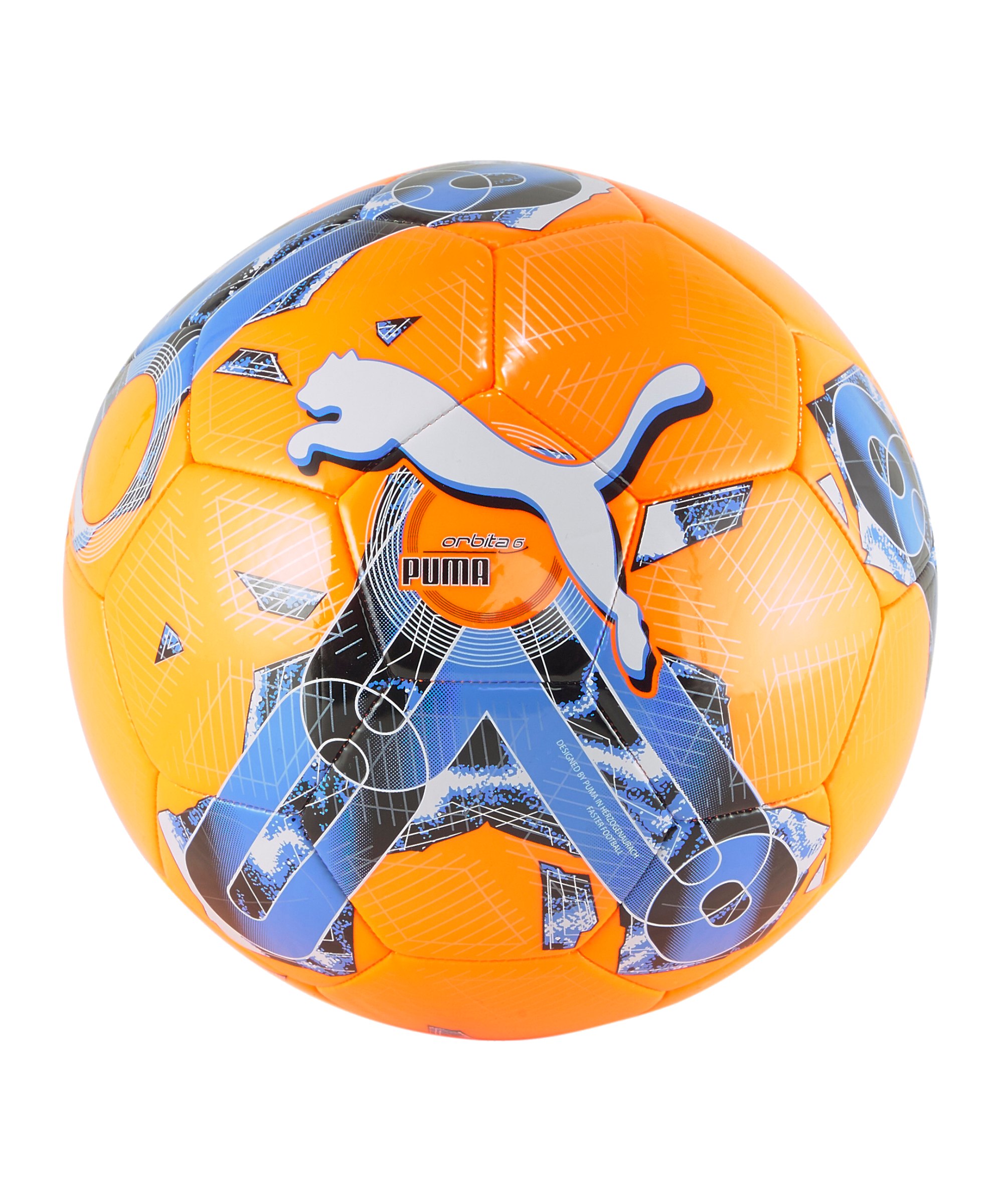 PUMA Orbita 6 MS Trainingsball Orange F07 - orange