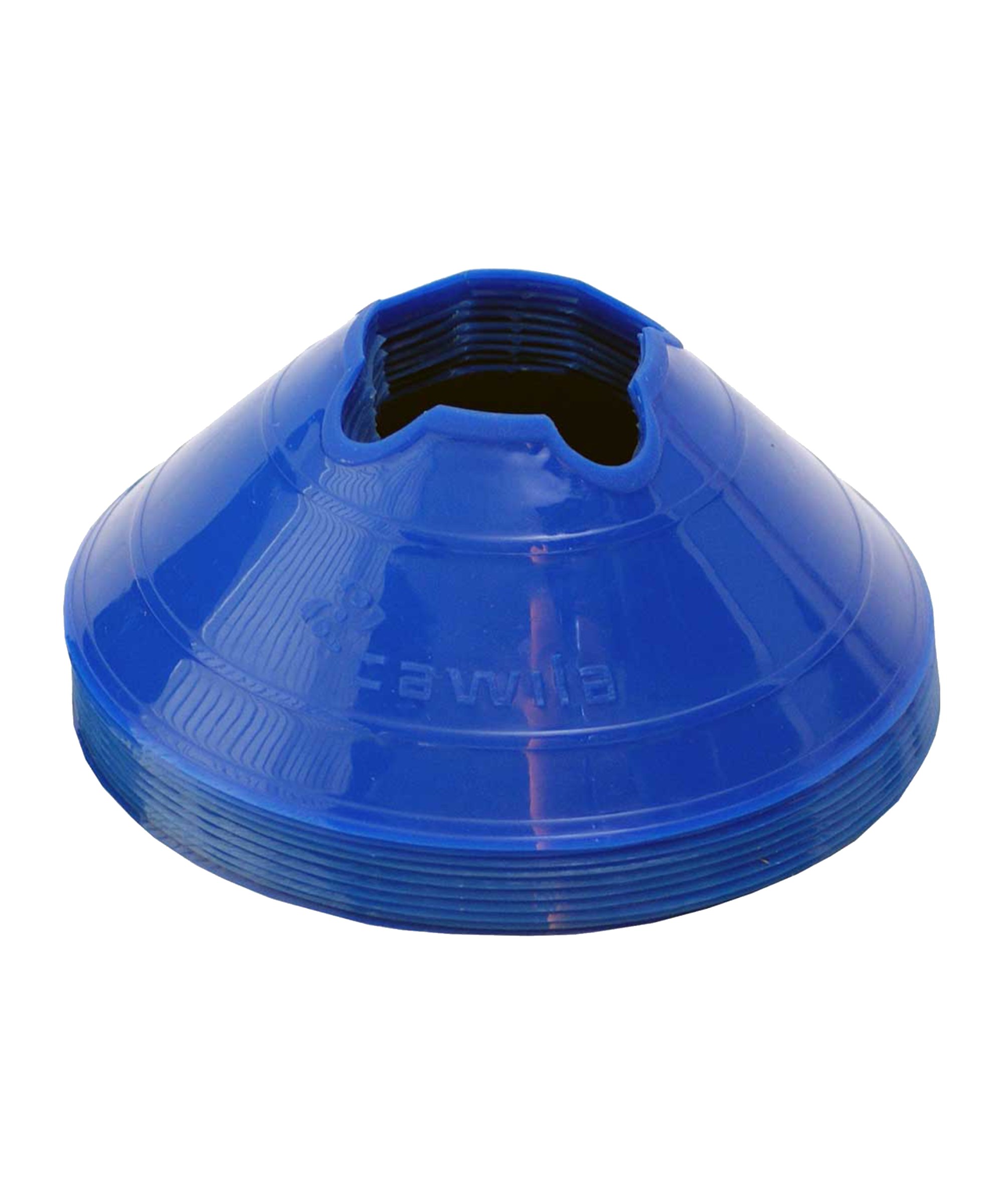 Cawila Markierungshauben M | 10er Set | Durchmesser 20cm, Höhe 6cm | blau - blau