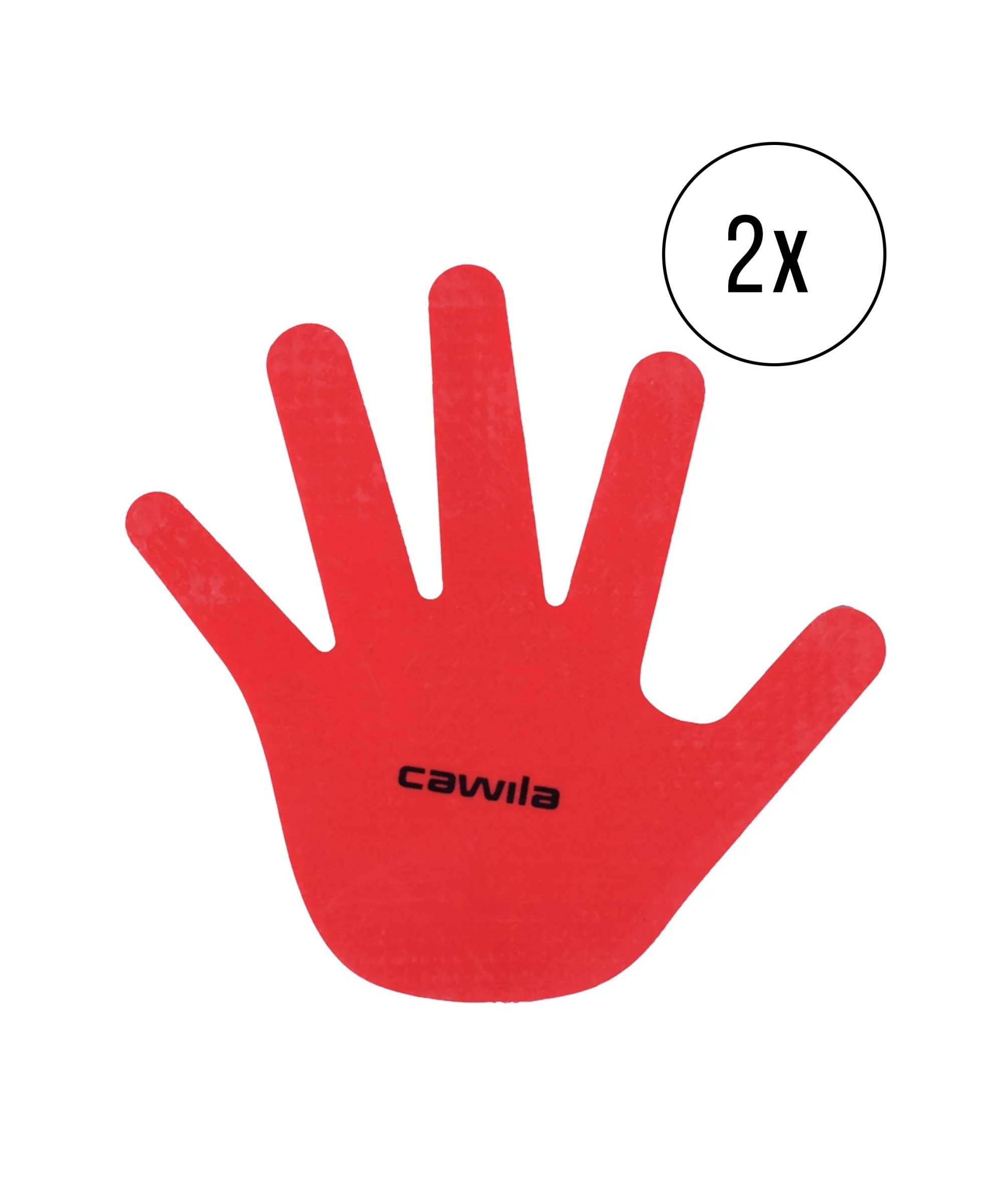 Cawila Marker-System Hand 18,5cm 4er Set Rot - rot