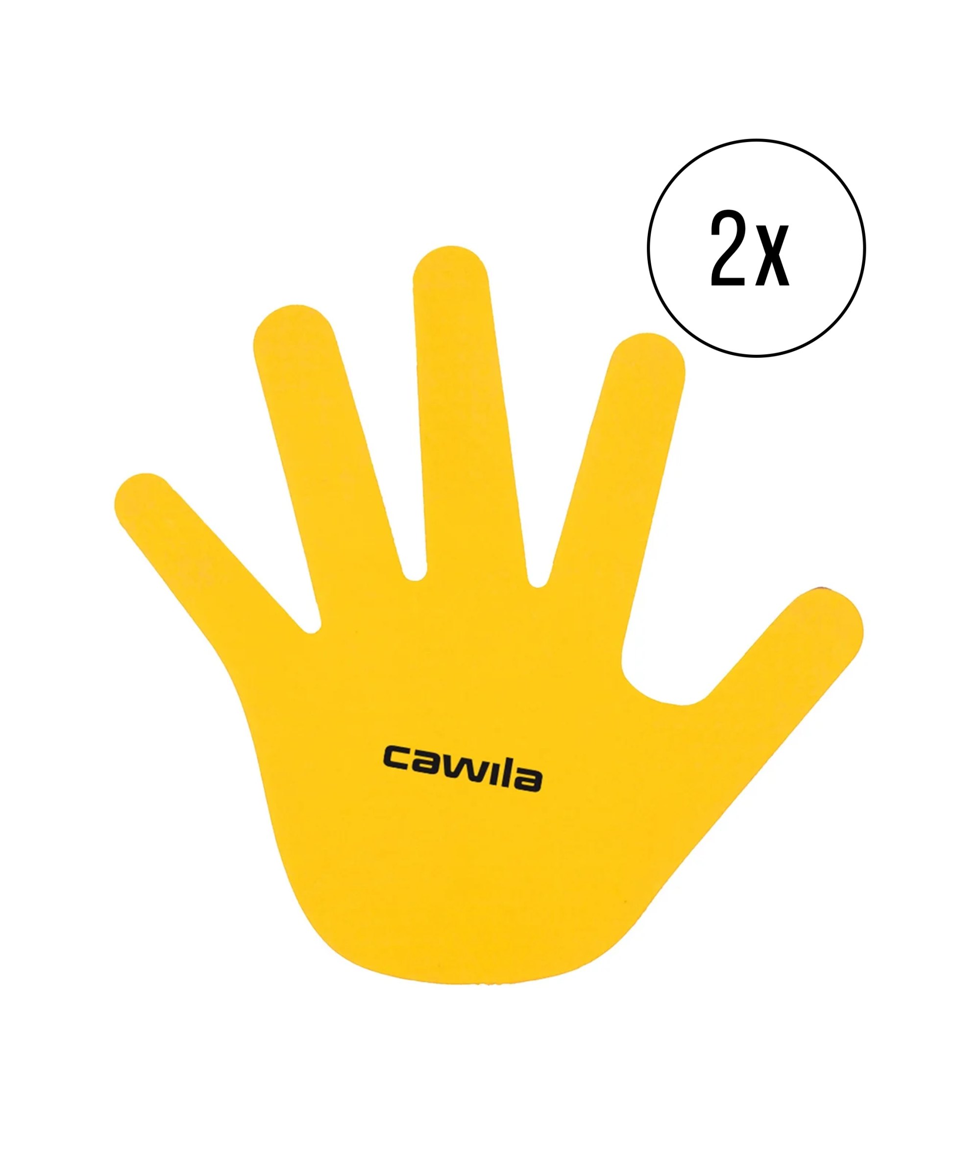 Cawila Marker-System Hand 18,5cm 4er Set Gelb - gelb