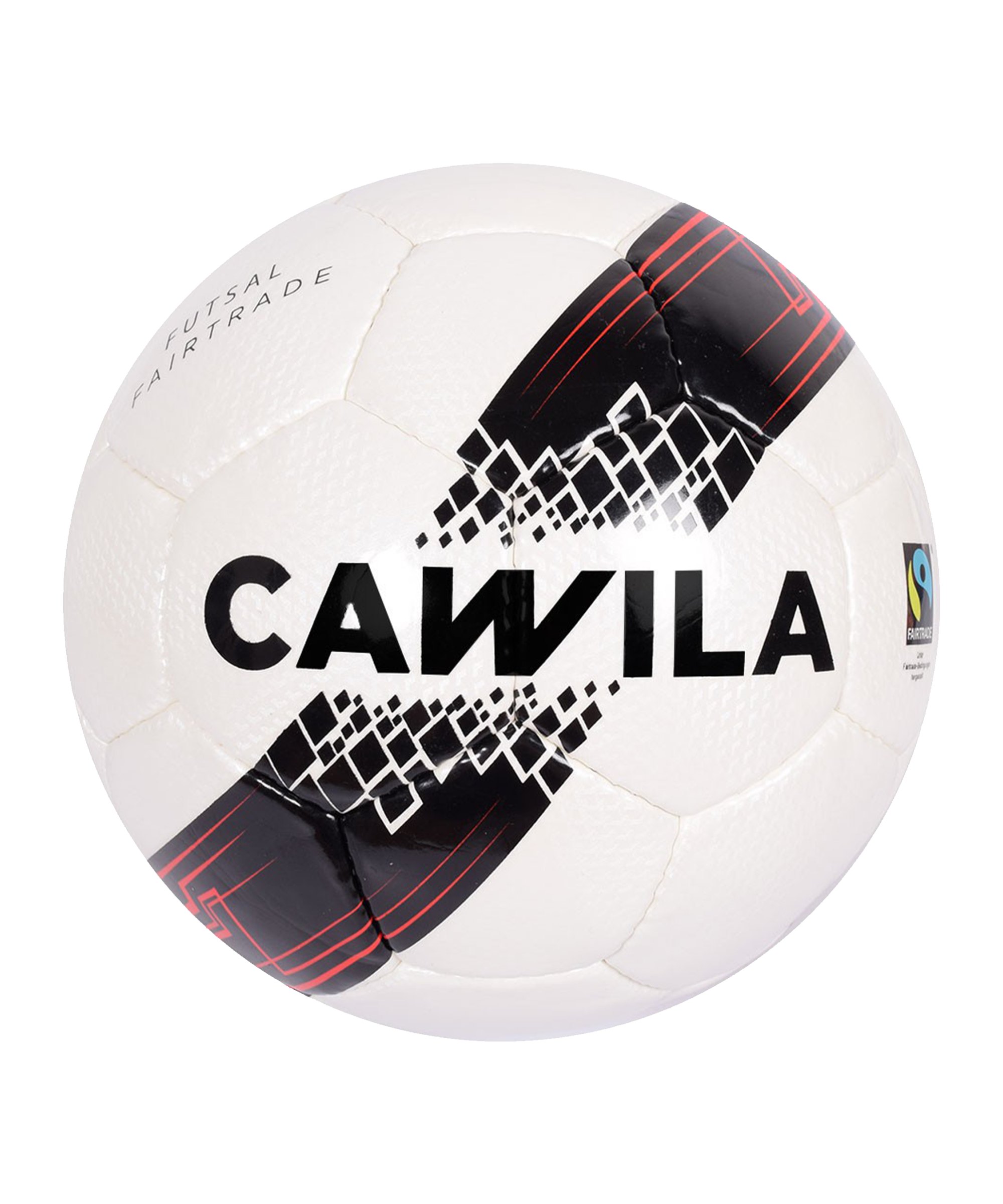 Cawila Futsal Fairtrade Trainingsball 430g Gr. 4 - weiss