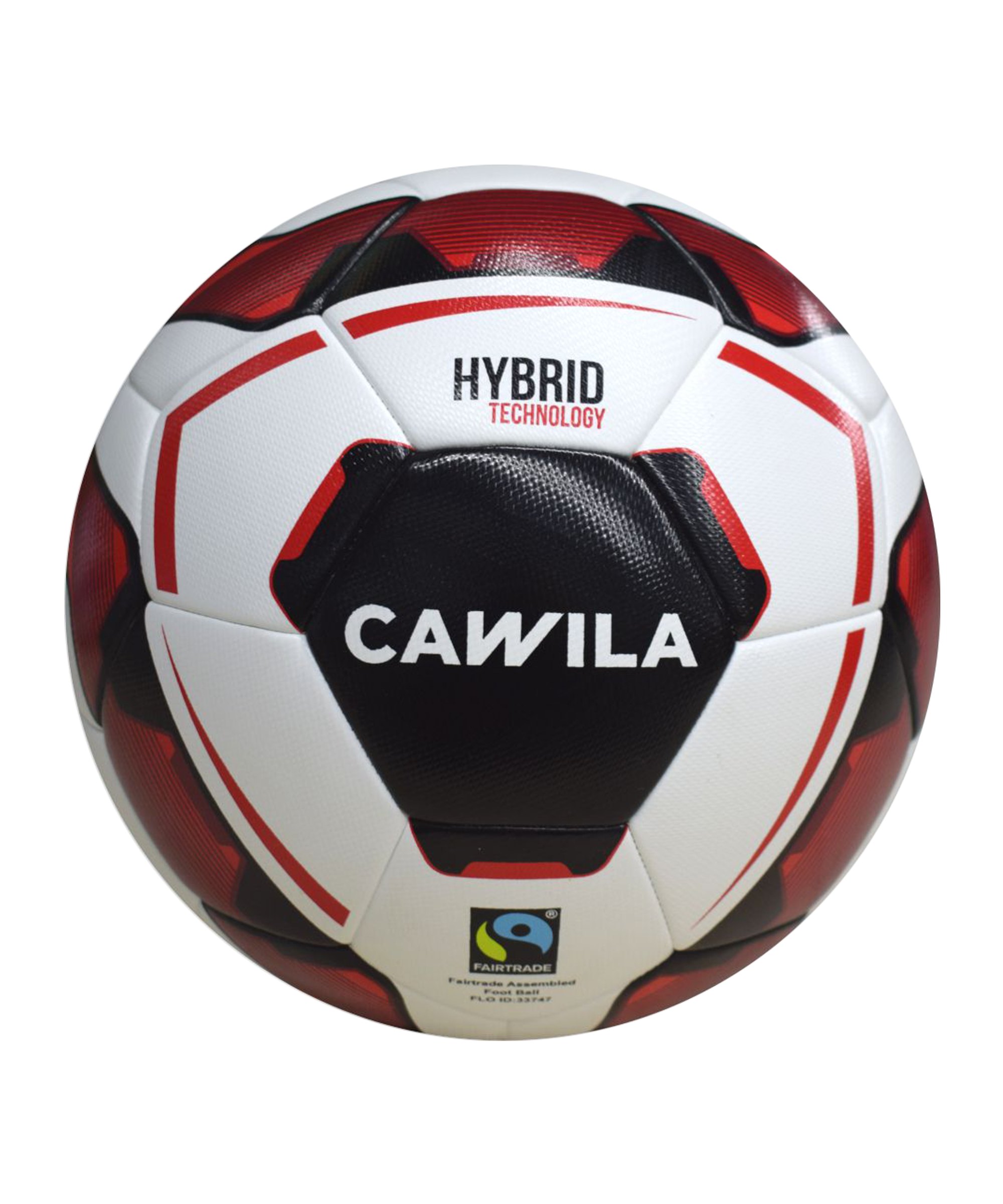 Cawila MISSION HYBRID Fairtrade Trainingsball Gr. 5 - weiss