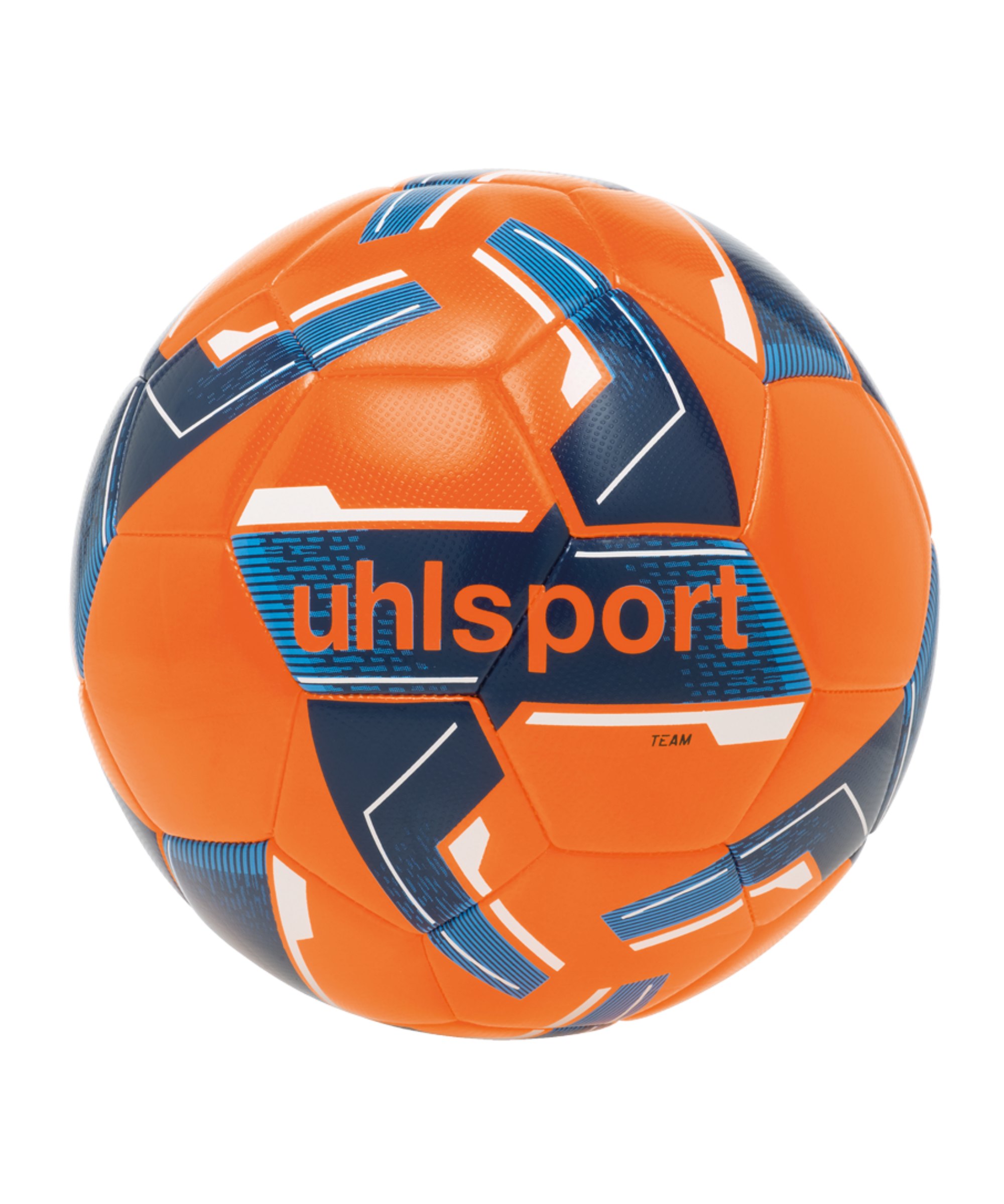Uhlsport Team Trainingsball Gr. 5 Orange Blau F02 - orange