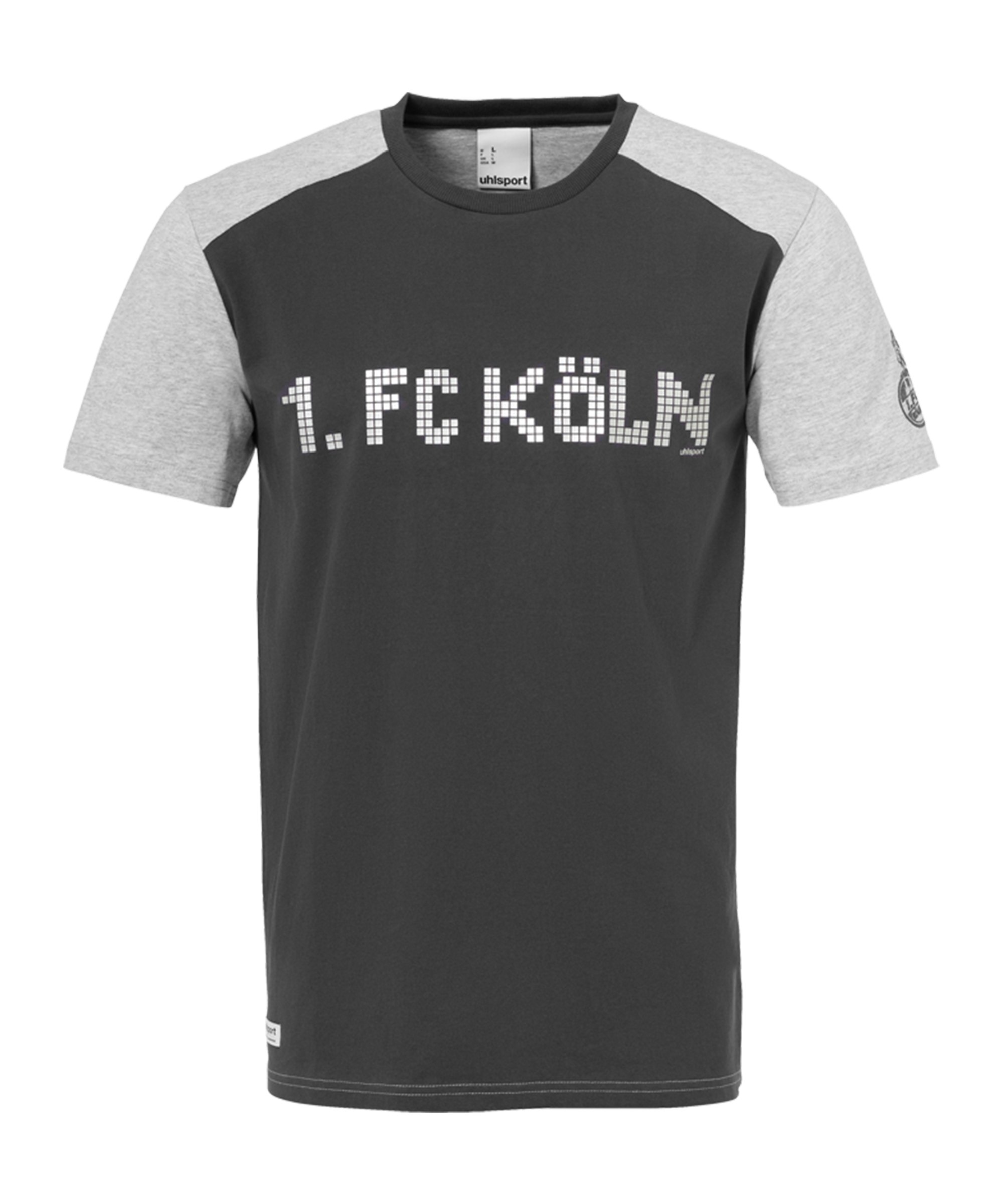Uhlsport 1. FC Köln Pixels T-Shirt Grau - grau