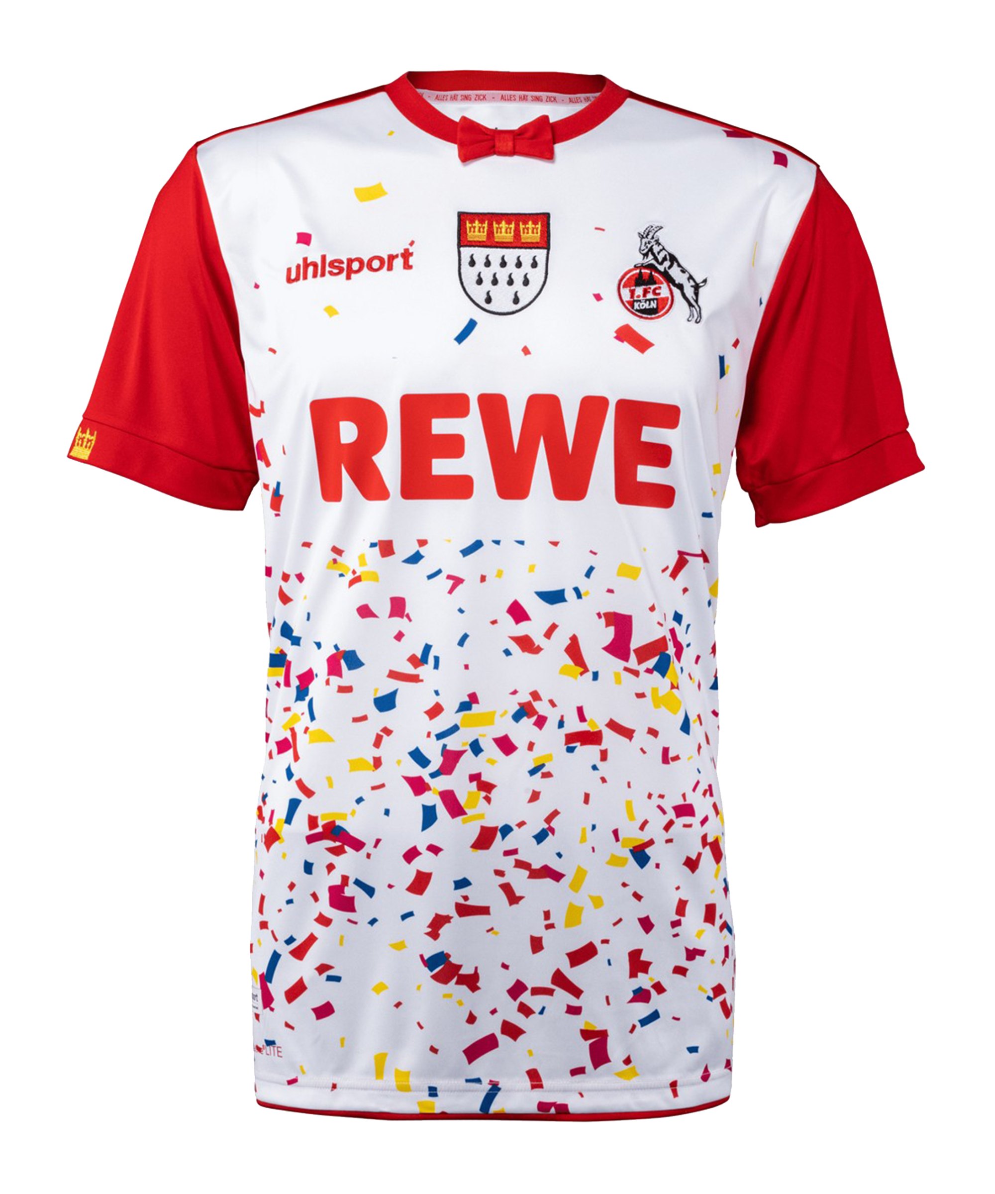 Uhlsport 1. FC Köln Karneval Trikot 2021/2022 Kids Weiss - weiss