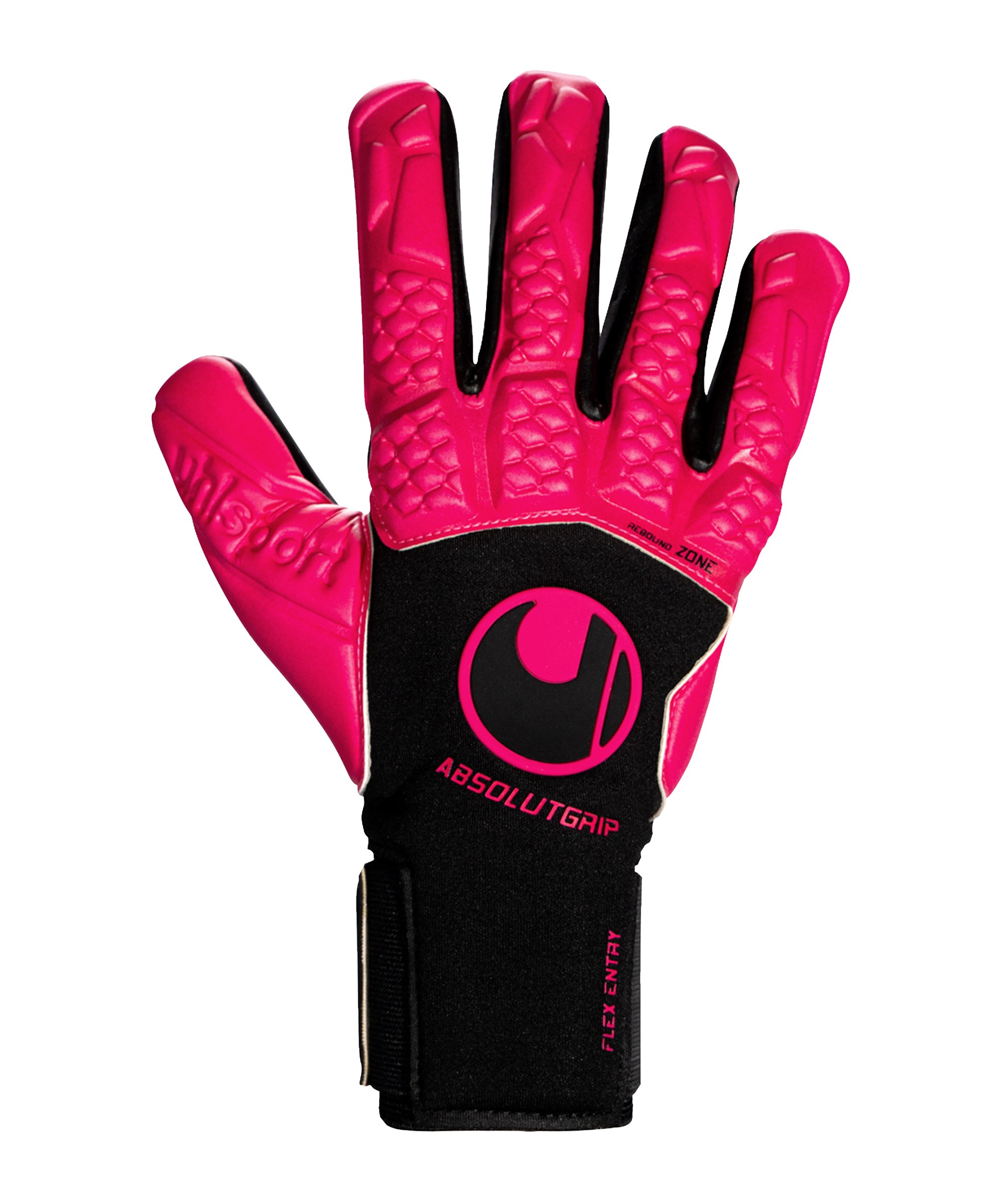 Uhlsport Hyperpink Absolutgrip HN #325 TW-Handschuhe Schwarz Pink F120 - schwarz