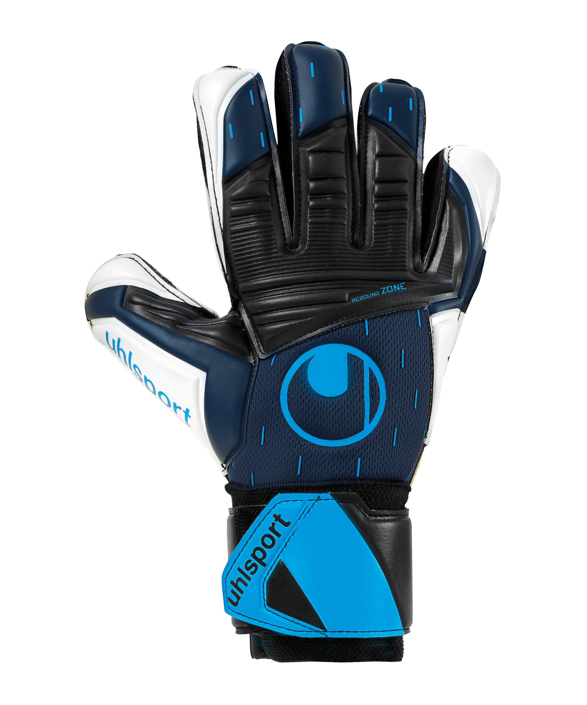 Uhlsport Speed Contact Supersoft TW-Handschuhe TW-Handschuhe Blau Schwarz F01 - blau