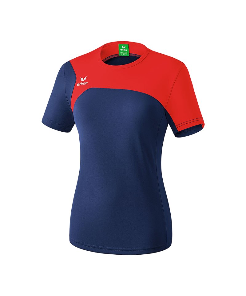 Erima T-Shirt Club 1900 2.0 Damen Blau Rot - blau