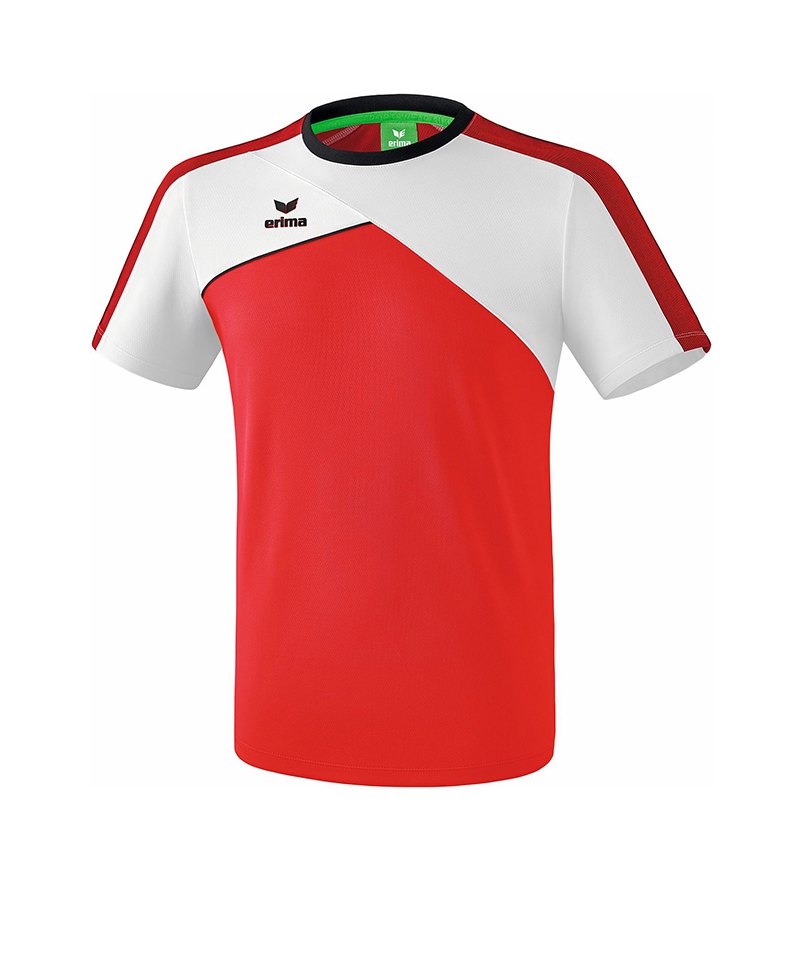 Erima Premium One 2.0 T-Shirt Kids Rot Weiss - rot