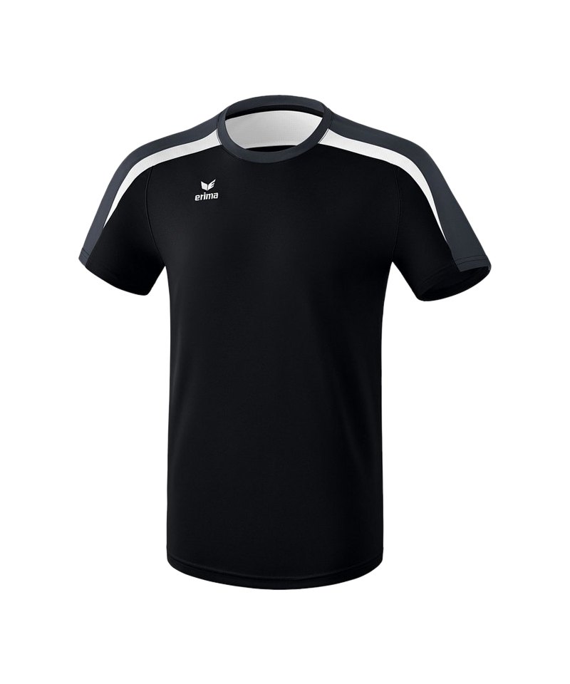 Erima Liga 2.0 T-Shirt Schwarz Weiss Grau - schwarz