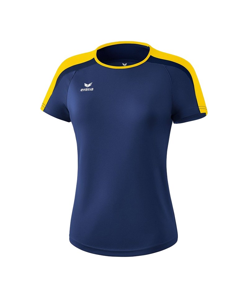Erima Liga 2.0 T-Shirt Damen Blau Gelb - blau