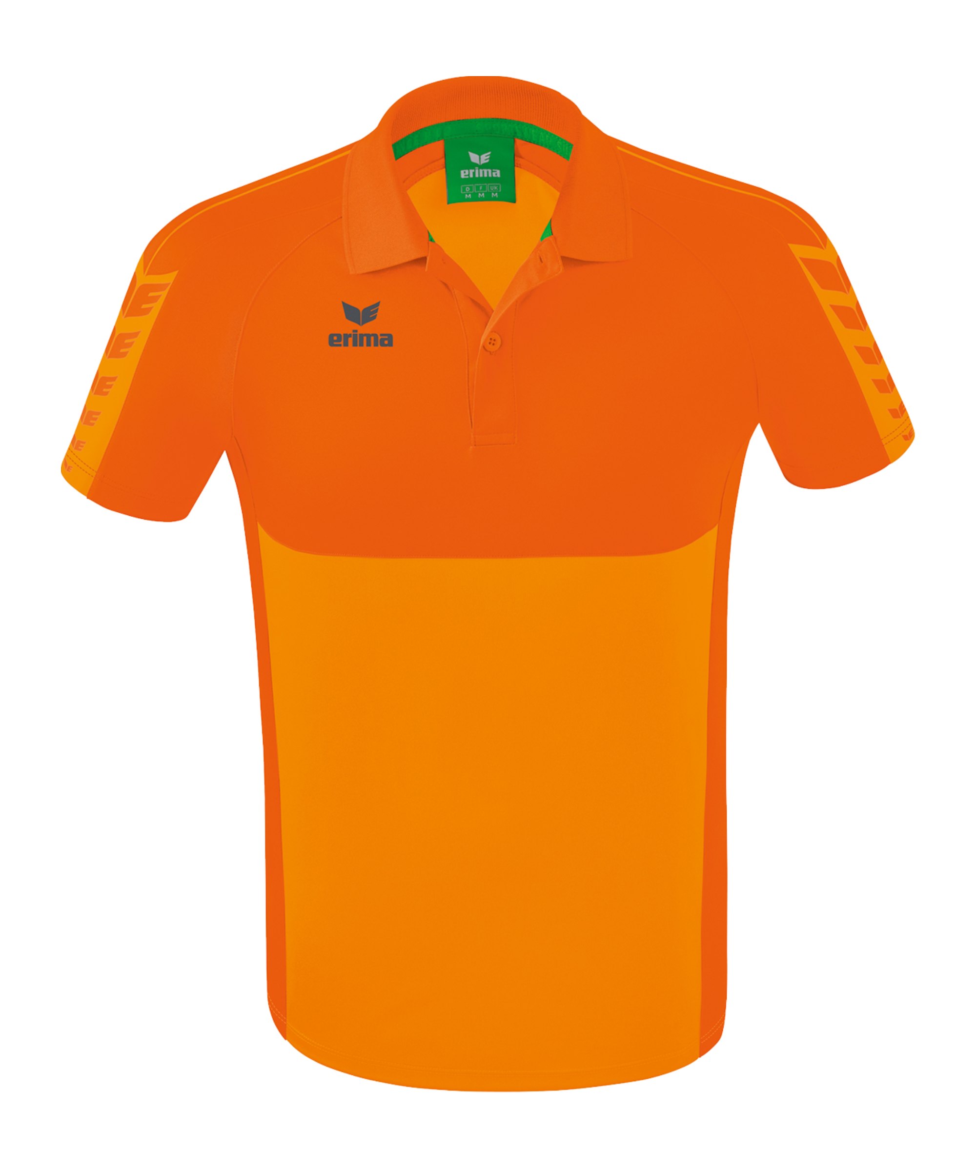 Erima Six Wings Poloshirt Orange - orange