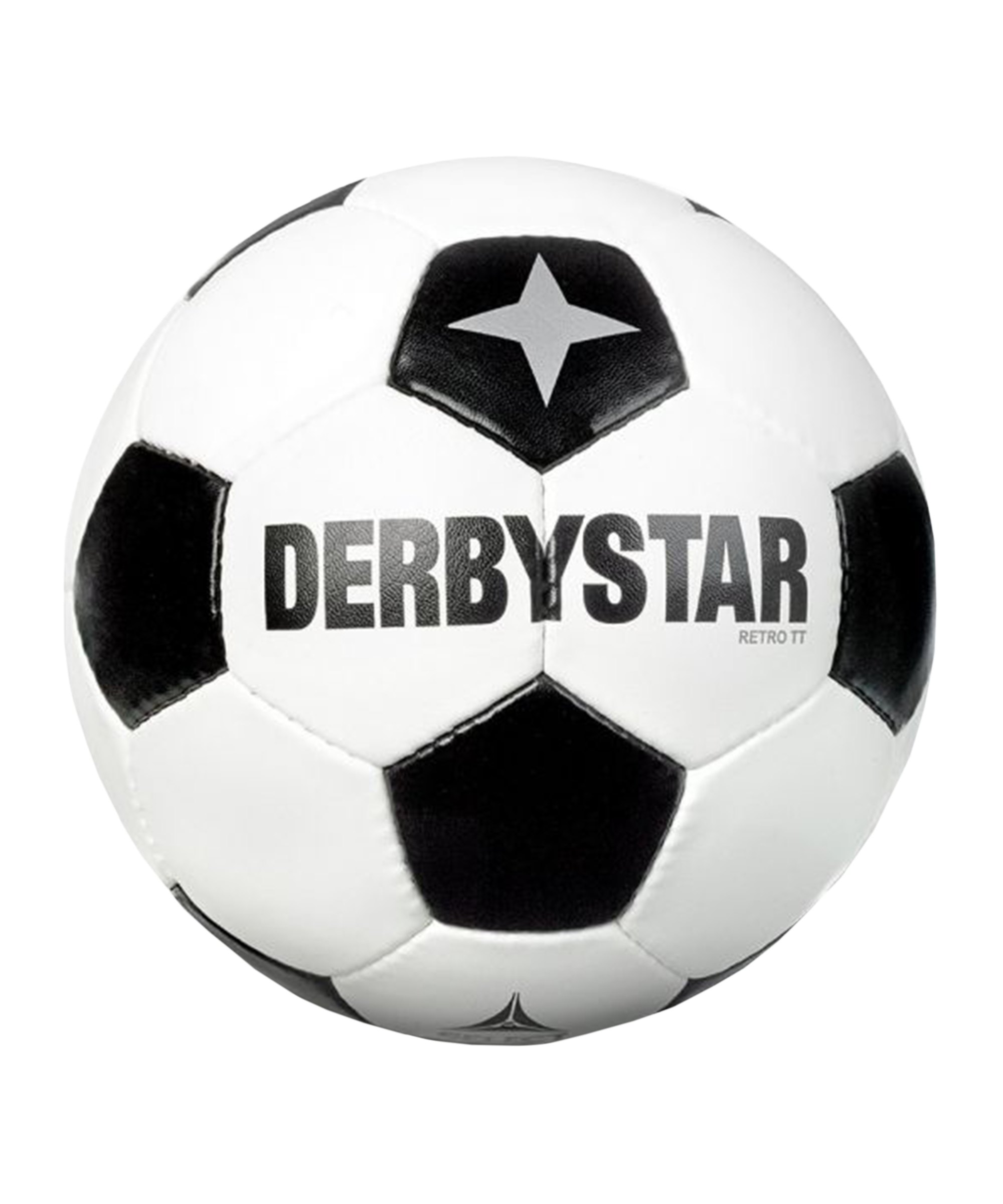 Derbystar Retro TT v21 Trainingsball Weiss F120 - weiss