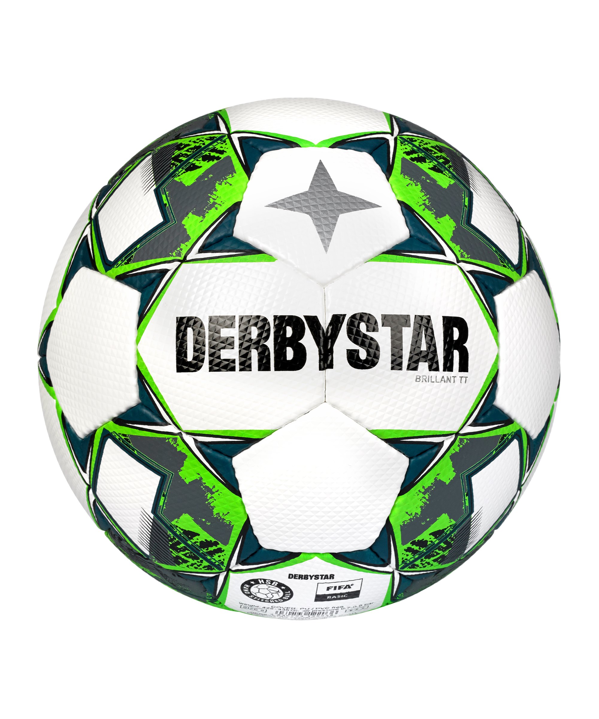 Derbystar Brilliant TT v22 Trainingsball F148 - weiss