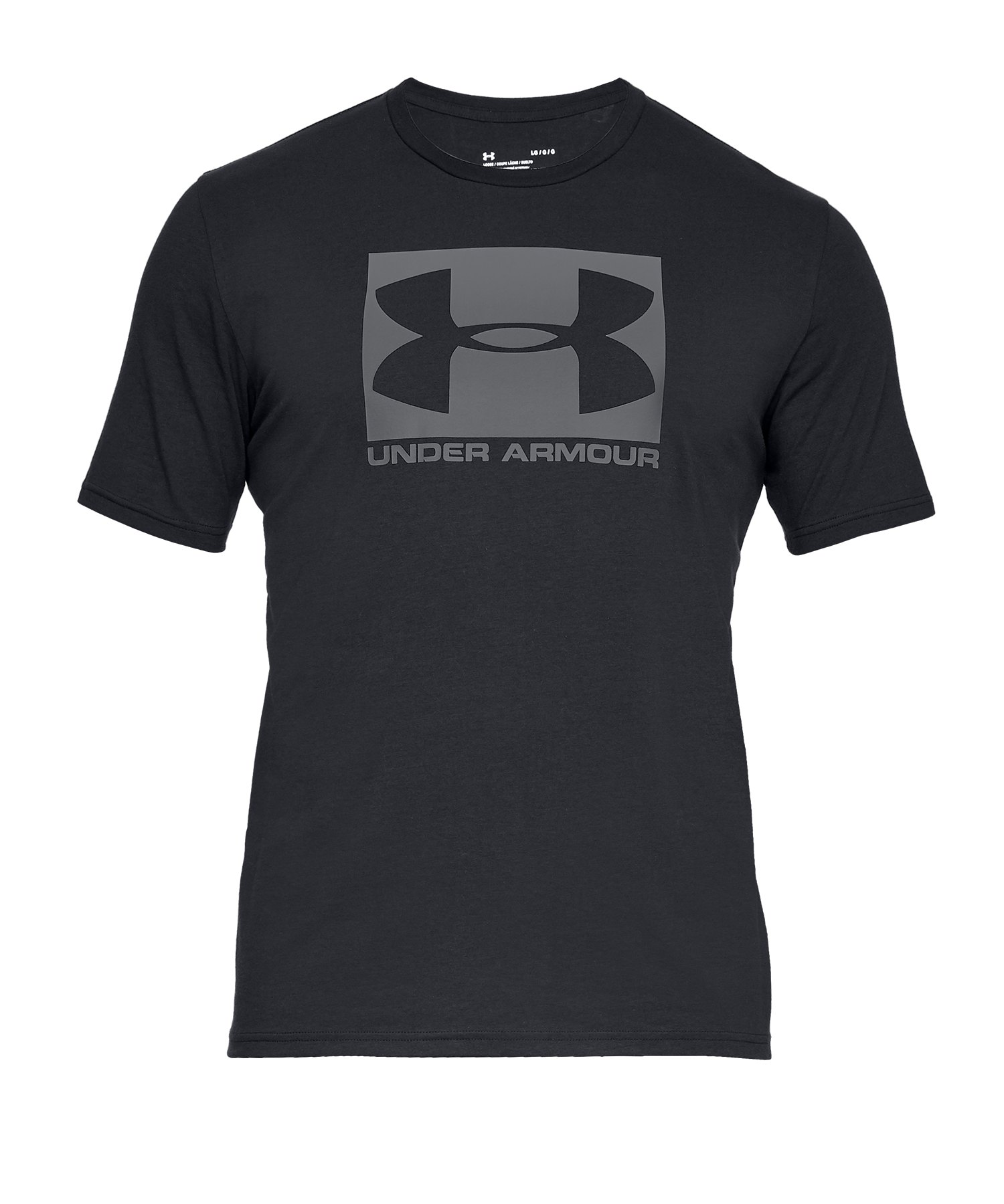 Under Armour Boxed Sportstyle T-Shirt F001 - Schwarz