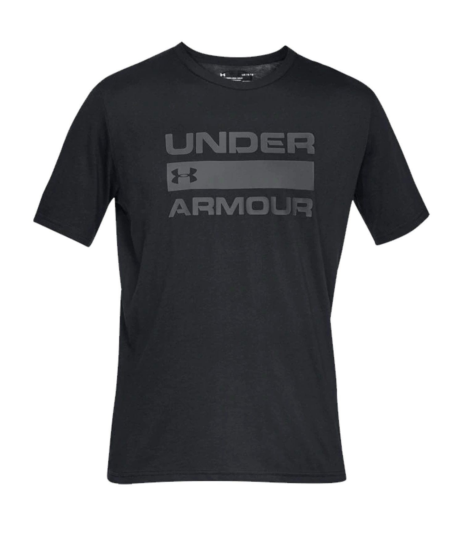 Under Armour Issue Wordmark T-Shirt Training F001 - schwarz