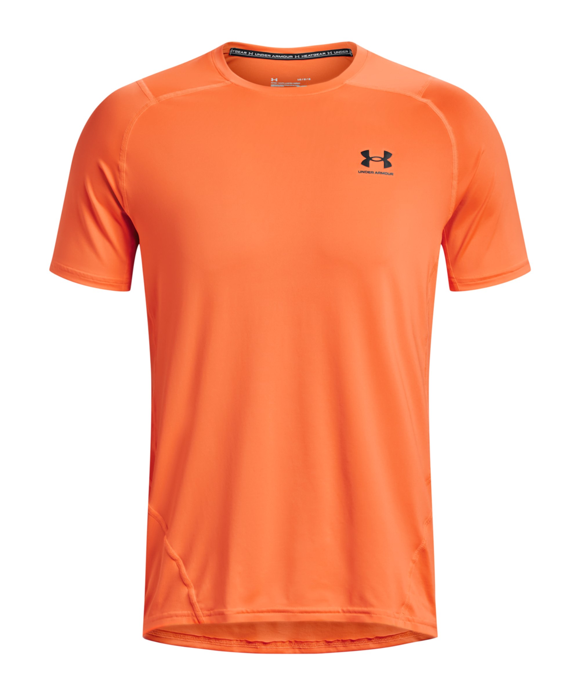 Under Armour Hg Fitted T-Shirt Orange F866 - orange