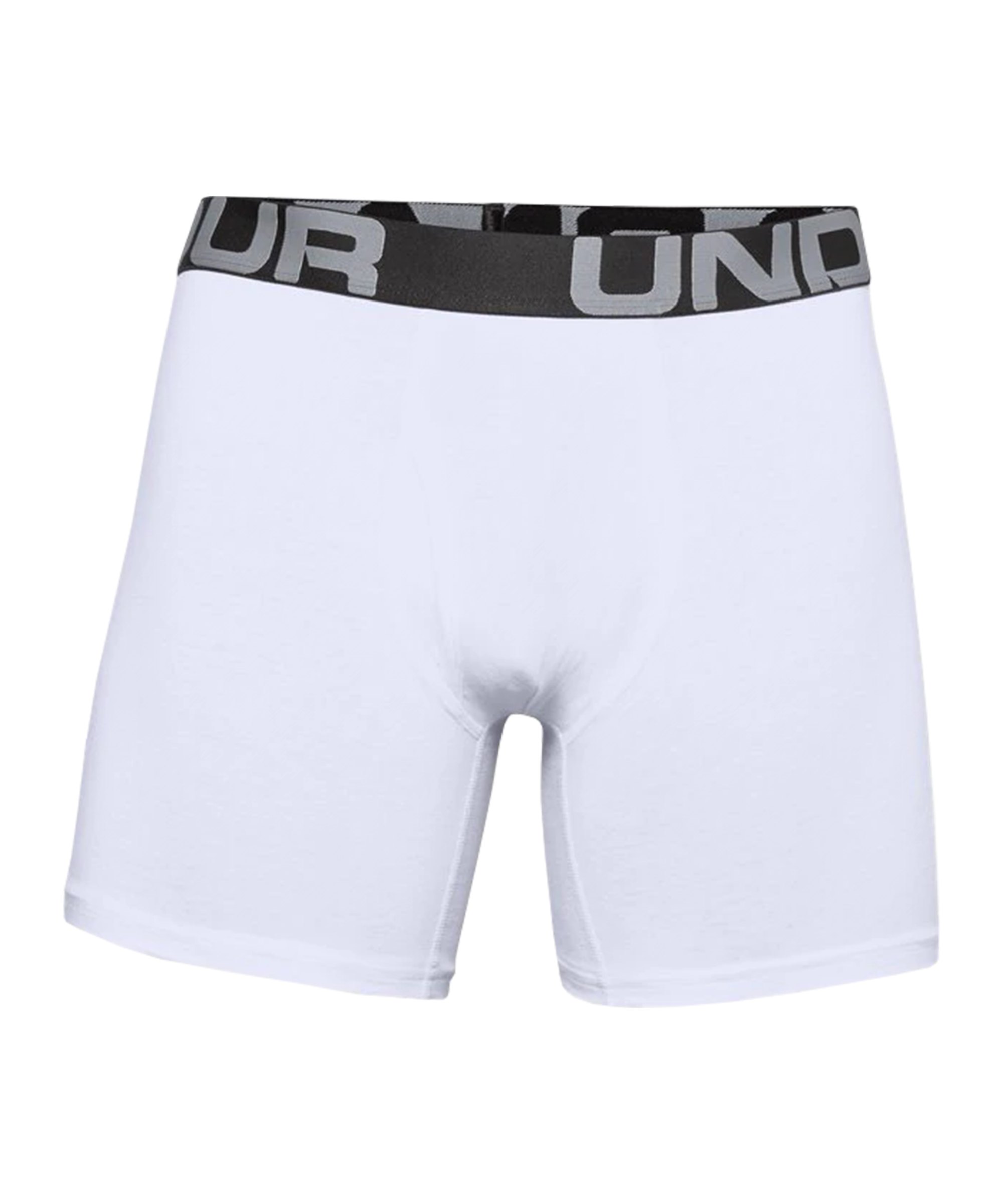 Under Armour Charged Boxer 6in 3er Pack Weiss F100 - weiss