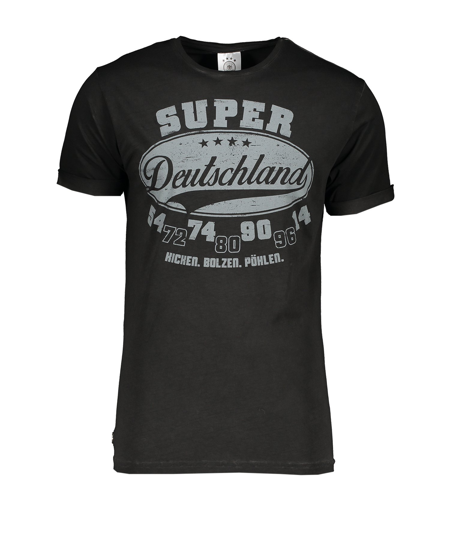 DFB Deutschland T-Shirt Schwarz - schwarz