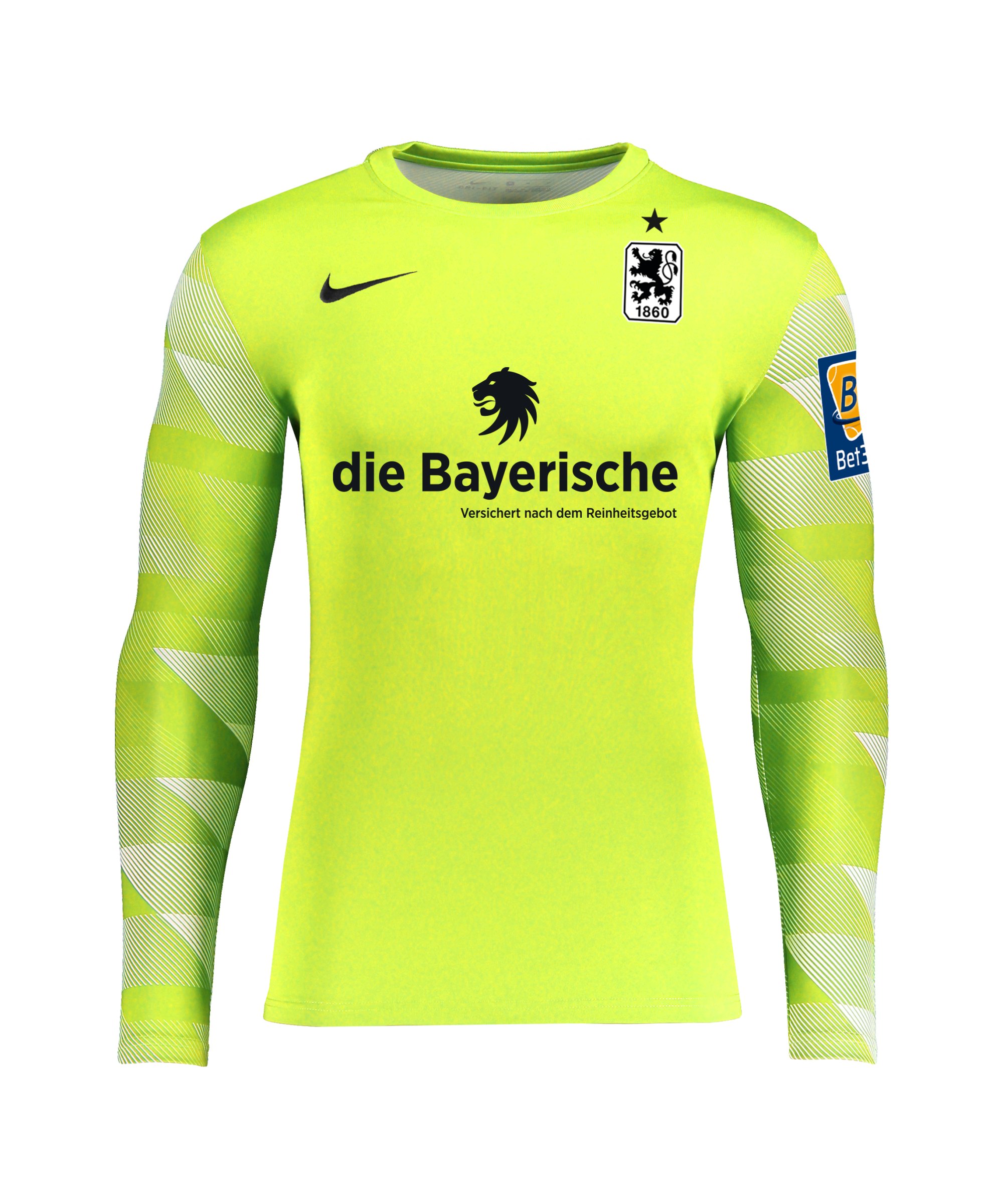 Nike TSV 1860 München TW-Trikot 2021/2022 Gelb F702 - gelb