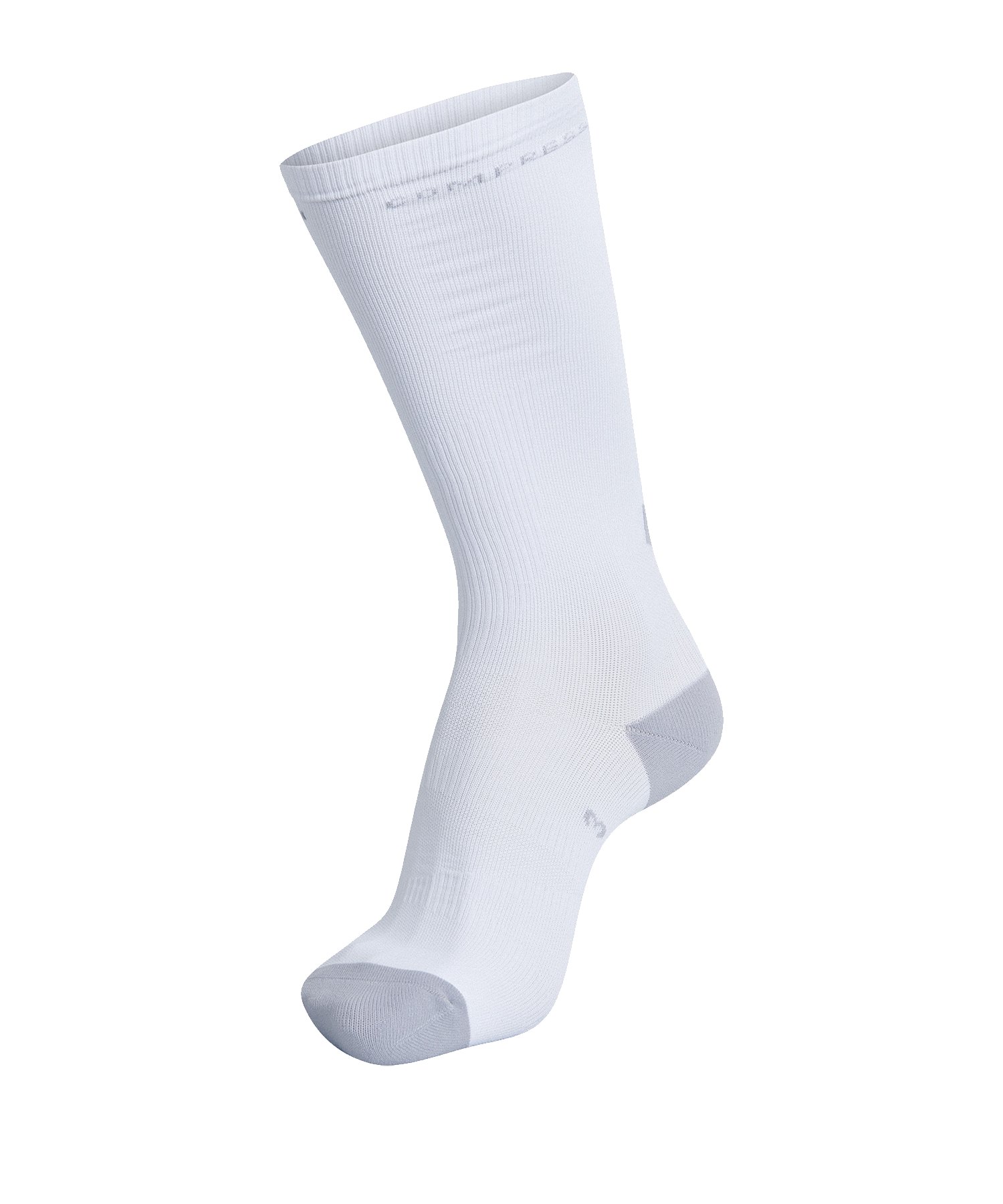Hummel Elite Compression Sock Socken Weiss F9077 - Weiss