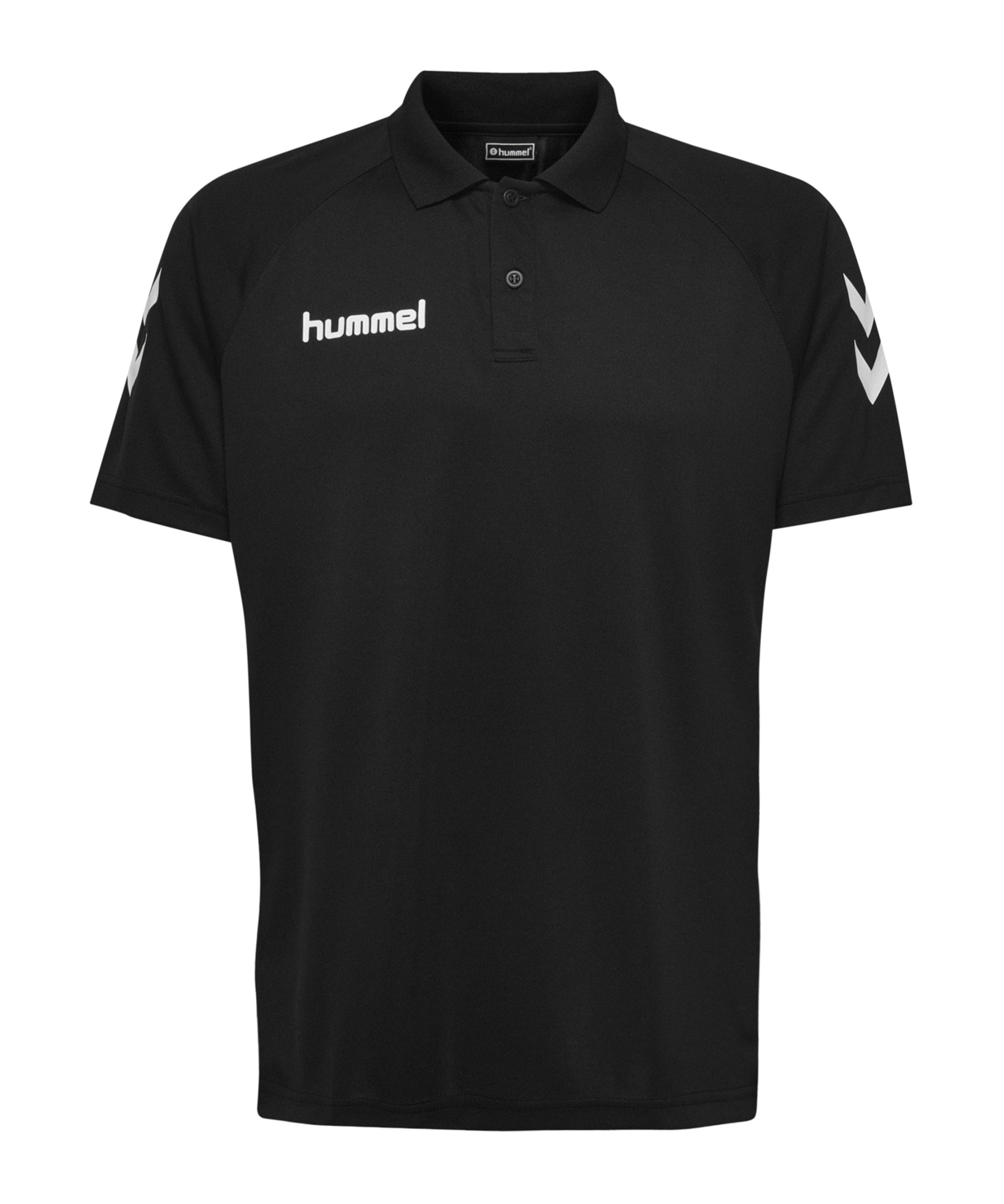 Hummel Core Functional Poloshirt Schwarz F2001 - schwarz
