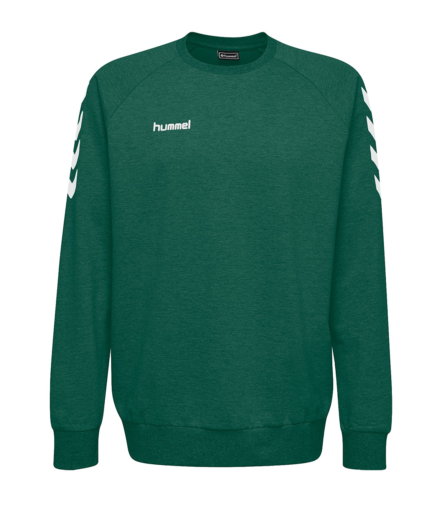 Hummel Cotton Sweatshirt Grün F6140 - Gruen