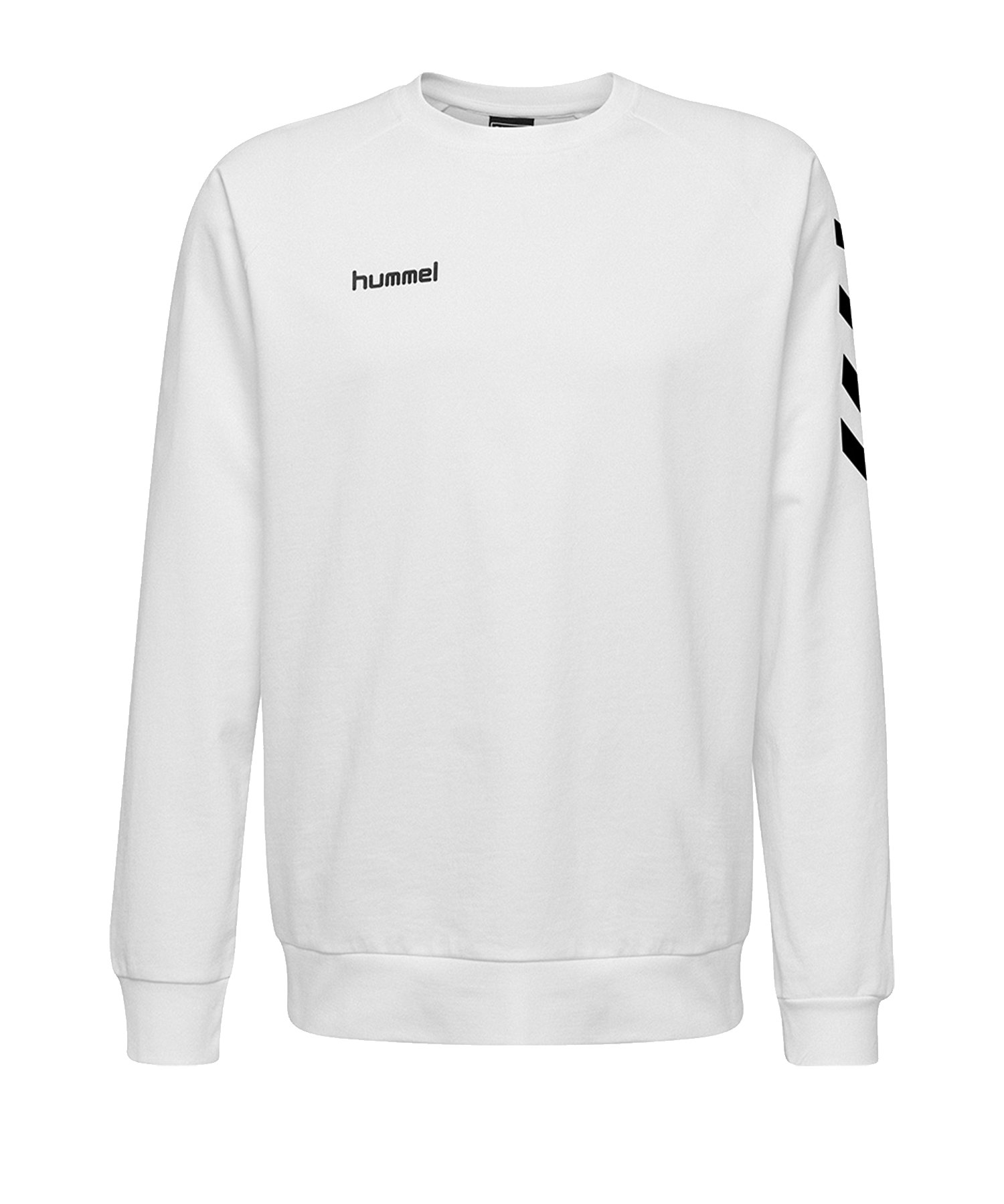 Hummel Cotton Sweatshirt Kids Weiss F9001 - Weiss