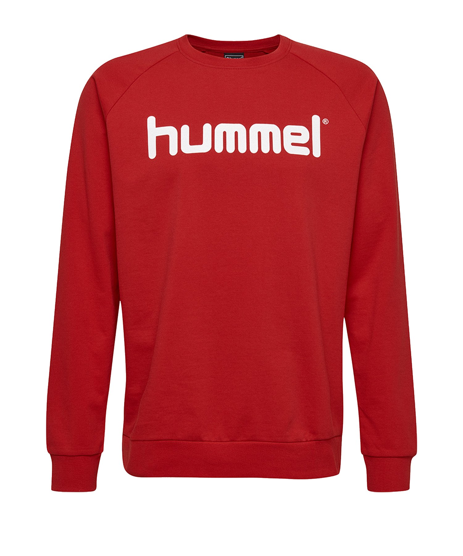 Hummel Cotton Logo Sweatshirt Kids Rot F3062 - Rot