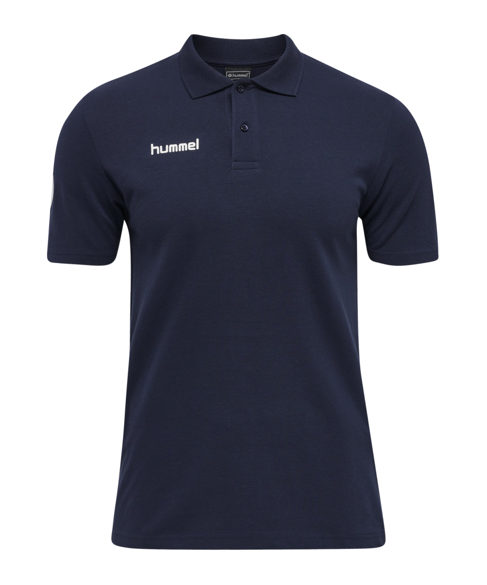 Hummel Cotton Poloshirt Blau F7026 - blau