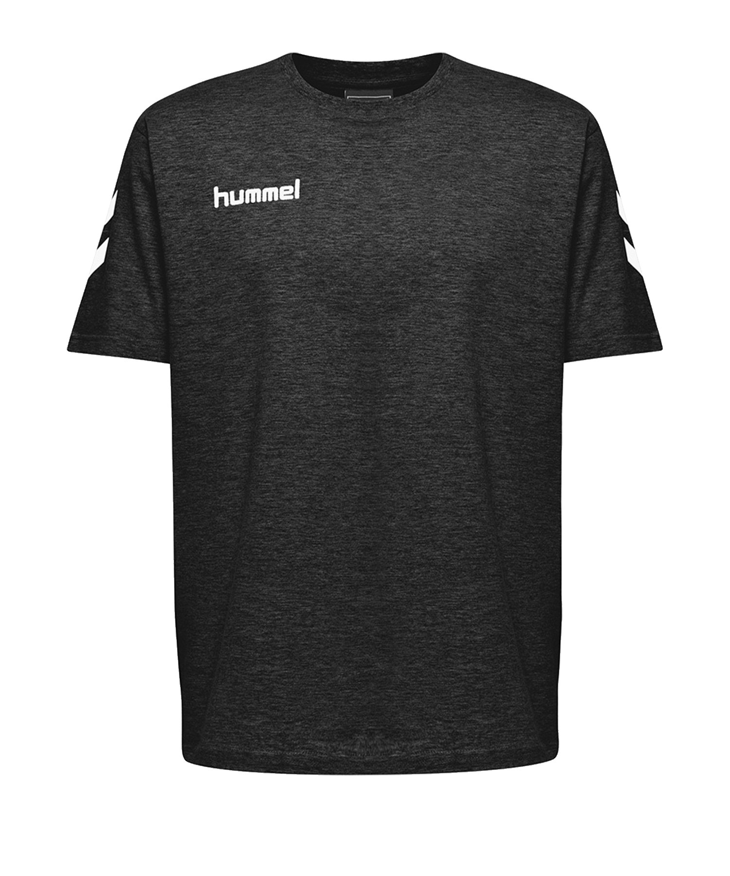 Hummel Cotton T-Shirt Schwarz F2001 - Schwarz