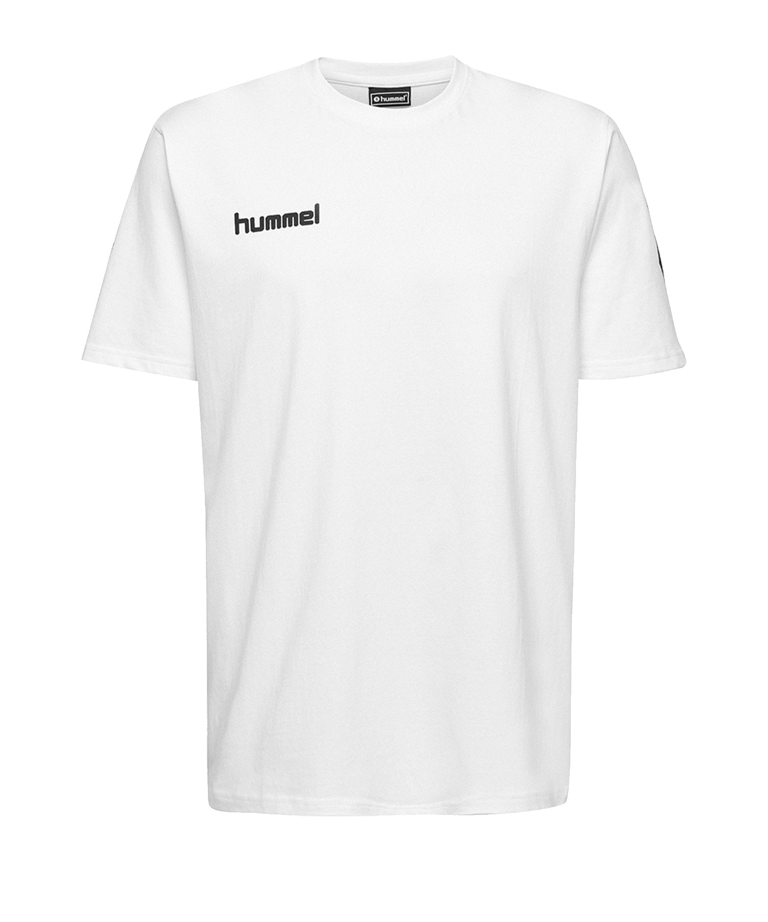 Hummel Cotton T-Shirt Kids Weiss F9001 - Weiss
