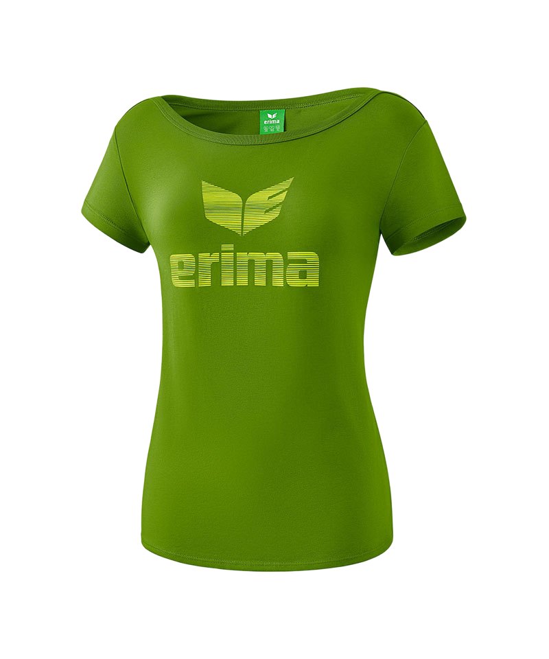 Erima Essential Tee T-Shirt Damen Grün - gruen