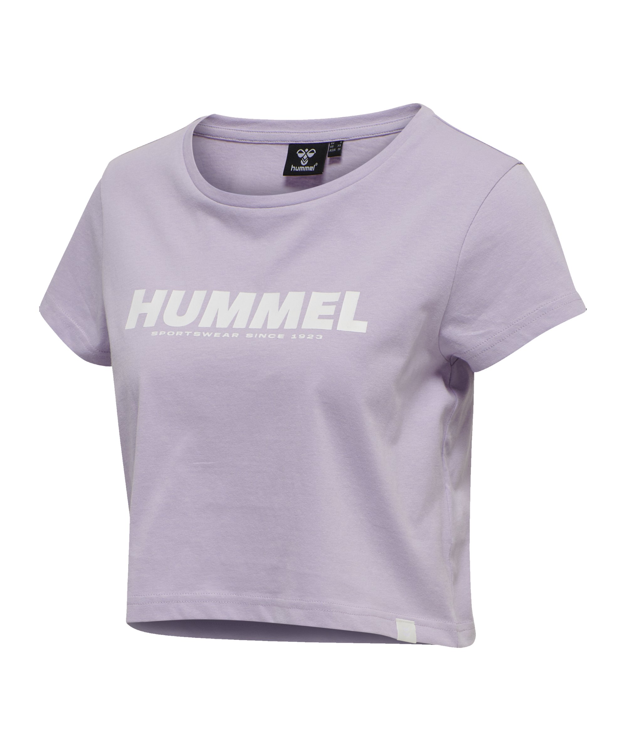 Hummel hmlLEGACY Cropped T-Shirt Damen F3352 - lila