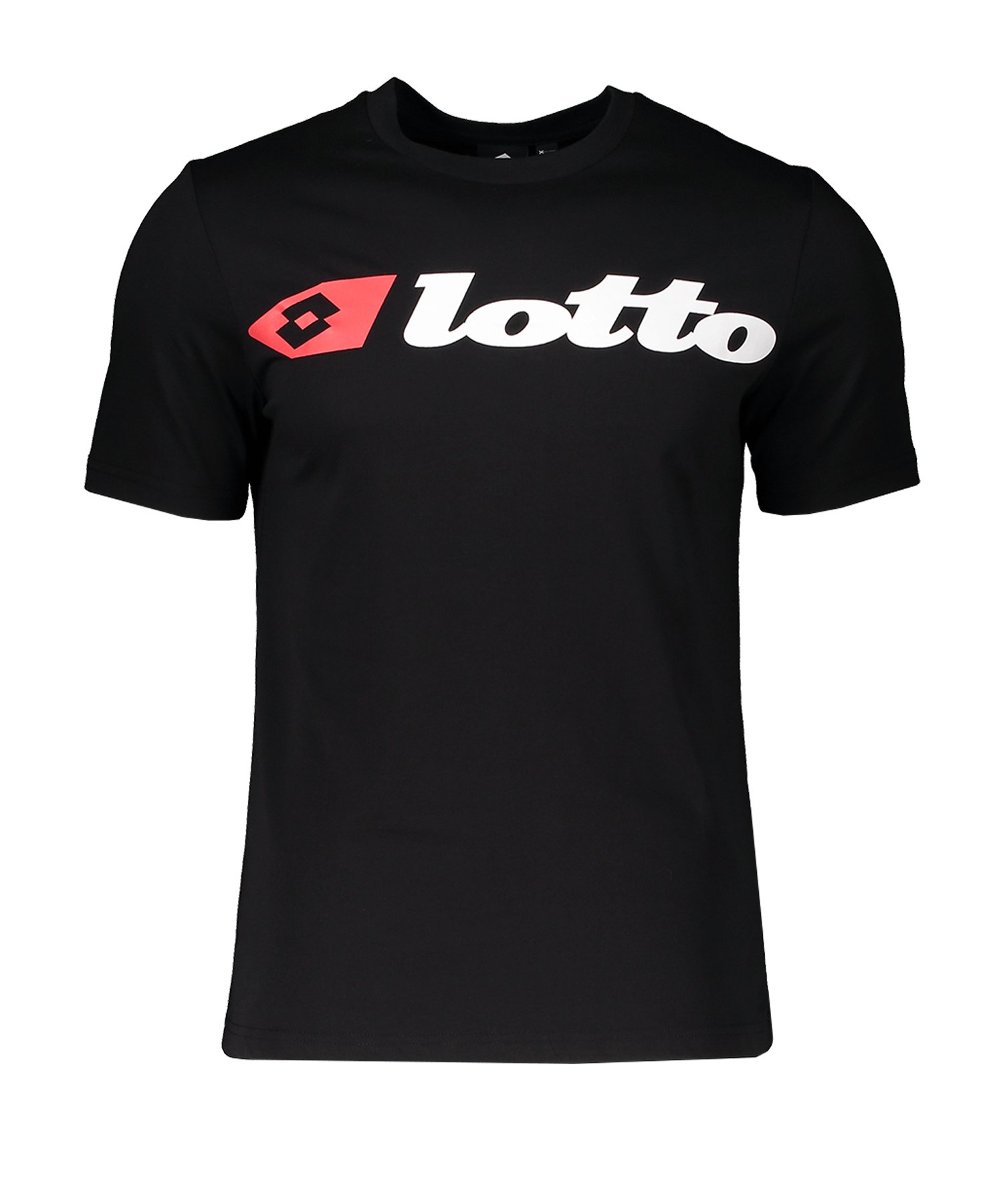 Lotto Athletica Due Tee T-Shirt Logo Schwarz F1CL - schwarz