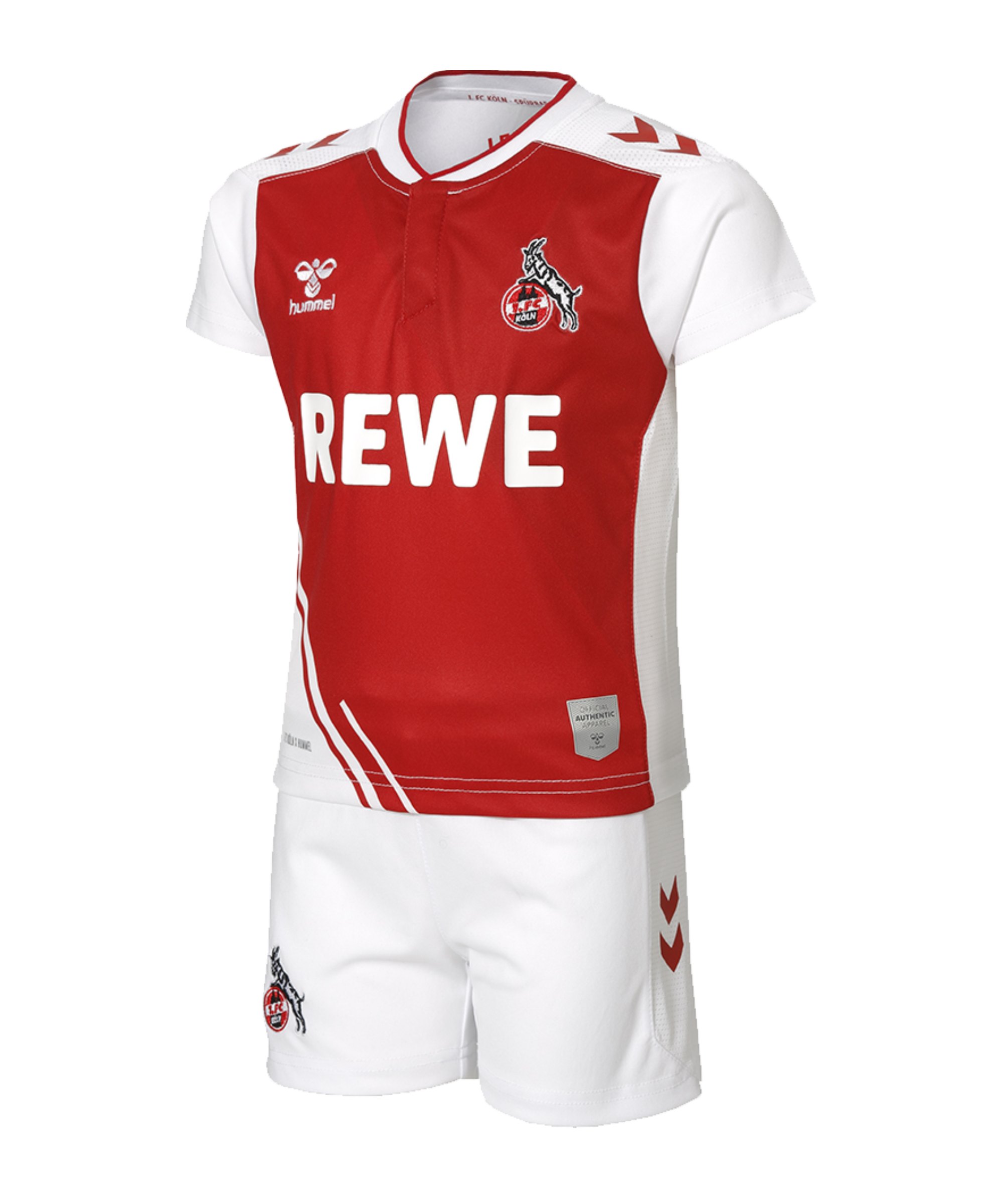Hummel 1. FC Köln Minikit Home 2022/2023 Weiss F9402 - weiss