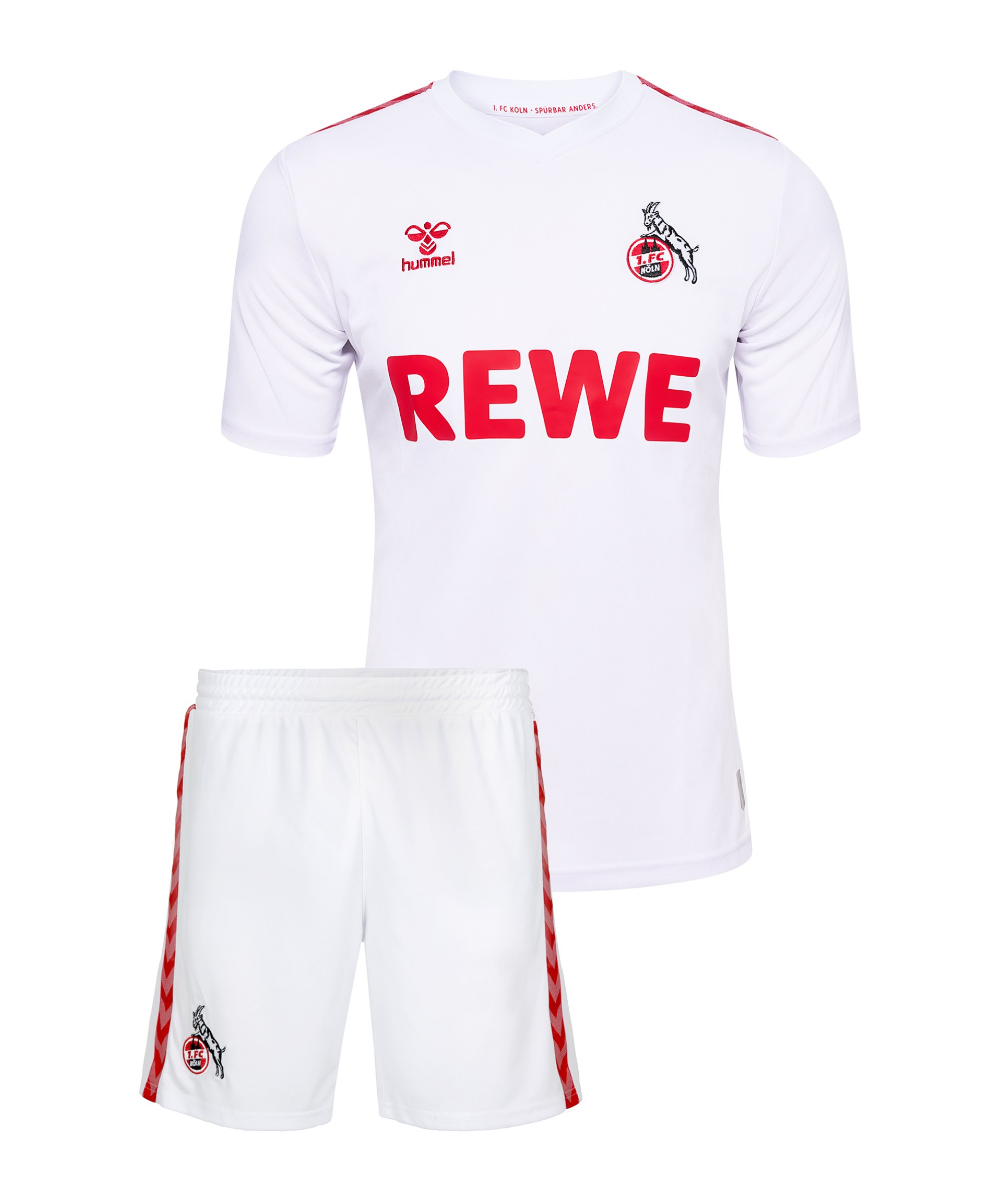 Hummel 1. FC Köln Minikit Home 2023/2024 Weiss F9402 - weiss