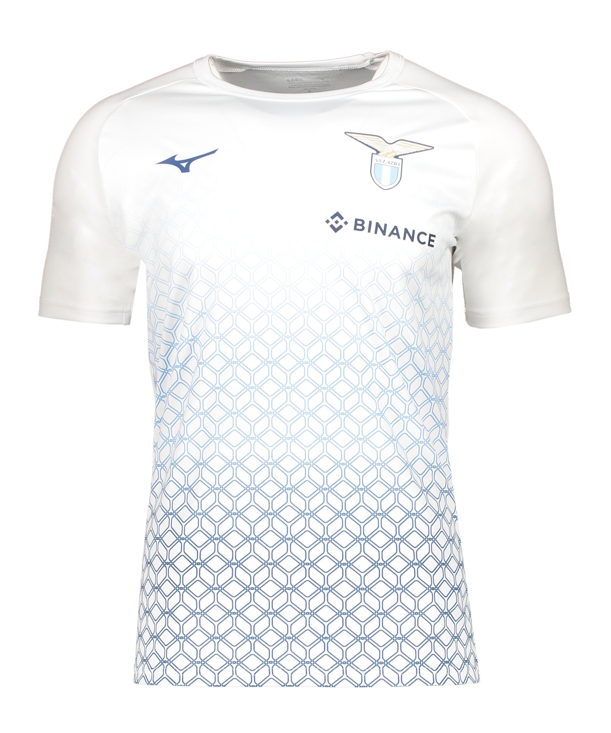 Mizuno Lazio Rom Prematch Shirt 2022/2023 Weiss - weiss