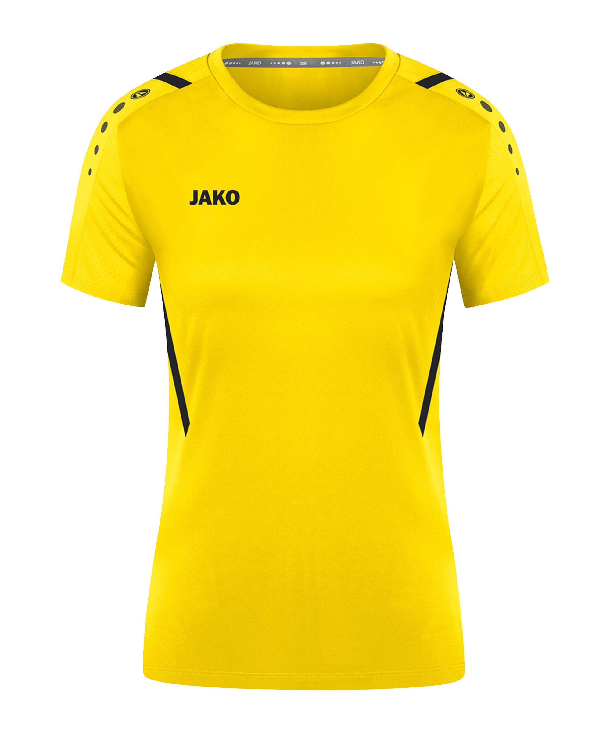 JAKO Challenge Trikot Damen Gelb Schwarz F301 - gelb