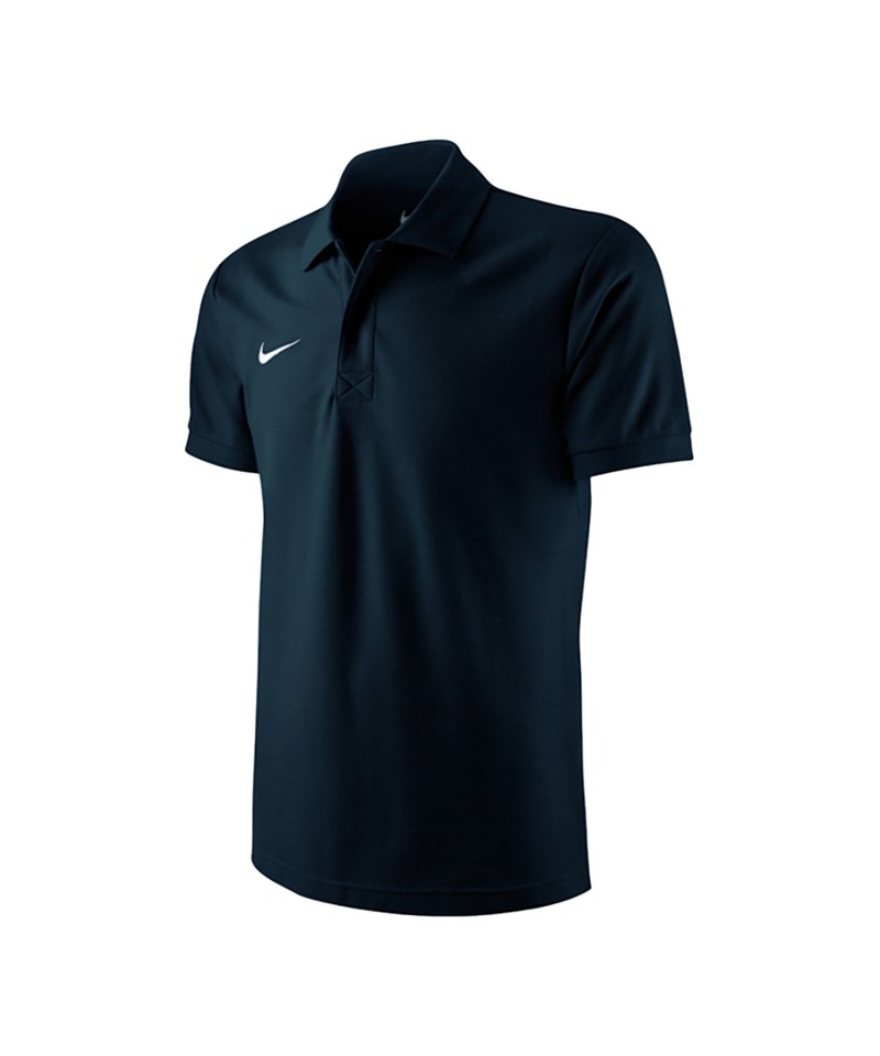 Nike TS Core Poloshirt Kids Schwarz F010 - schwarz