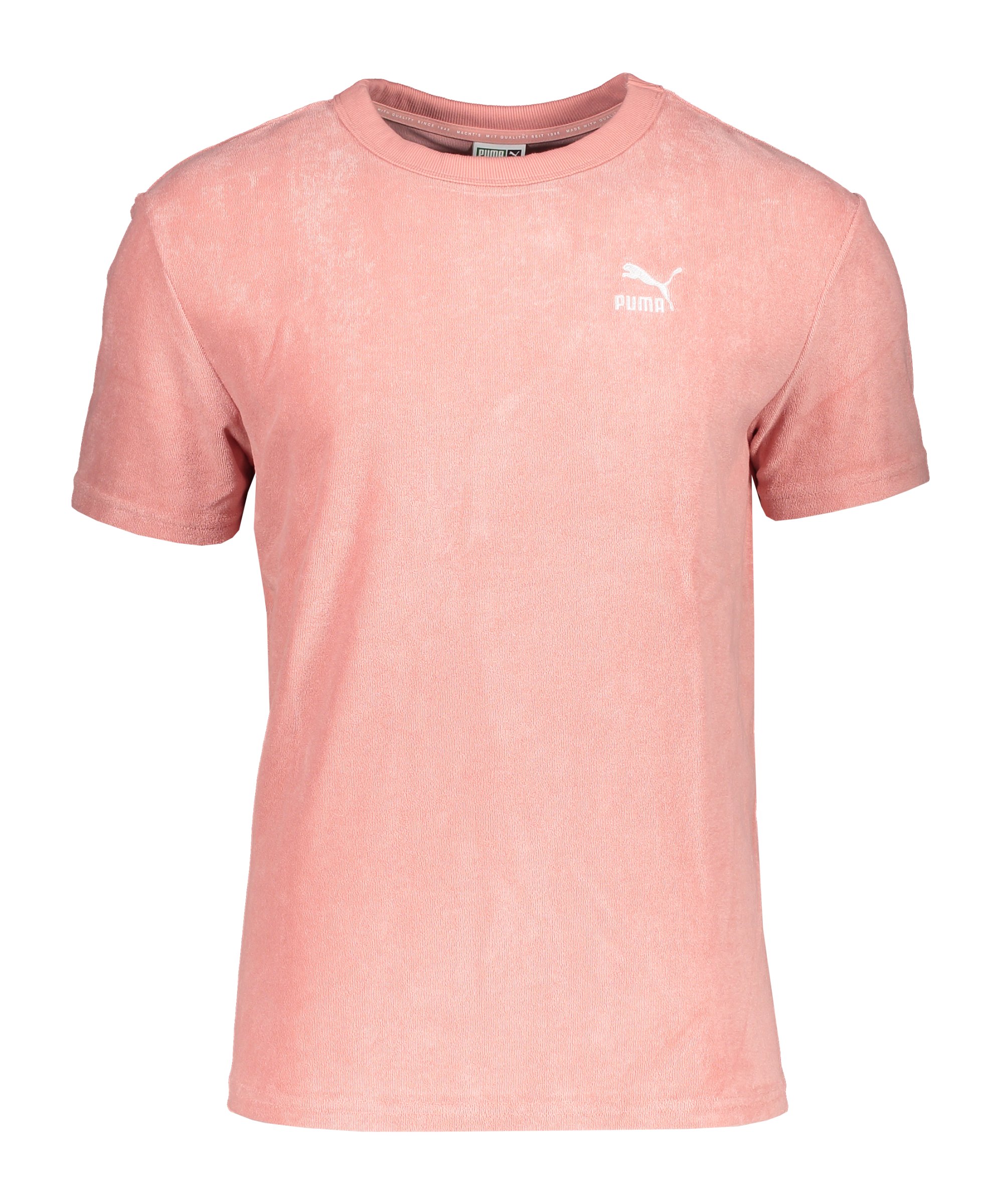 PUMA Classics Toweling T-Shirt Rosa F24 - rosa