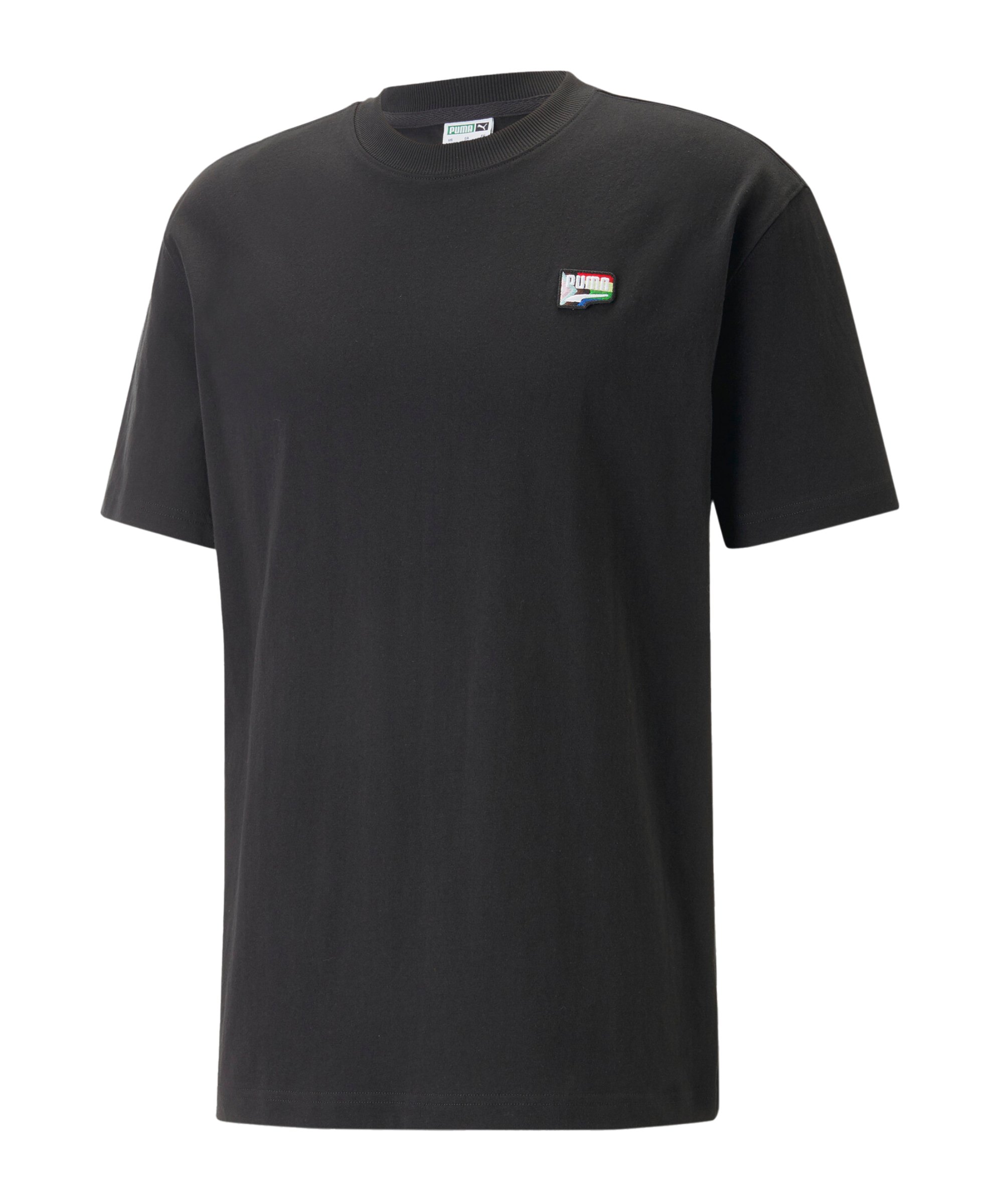 PUMA DOWNTOWN PRIDE T-Shirt Schwarz F01 - schwarz