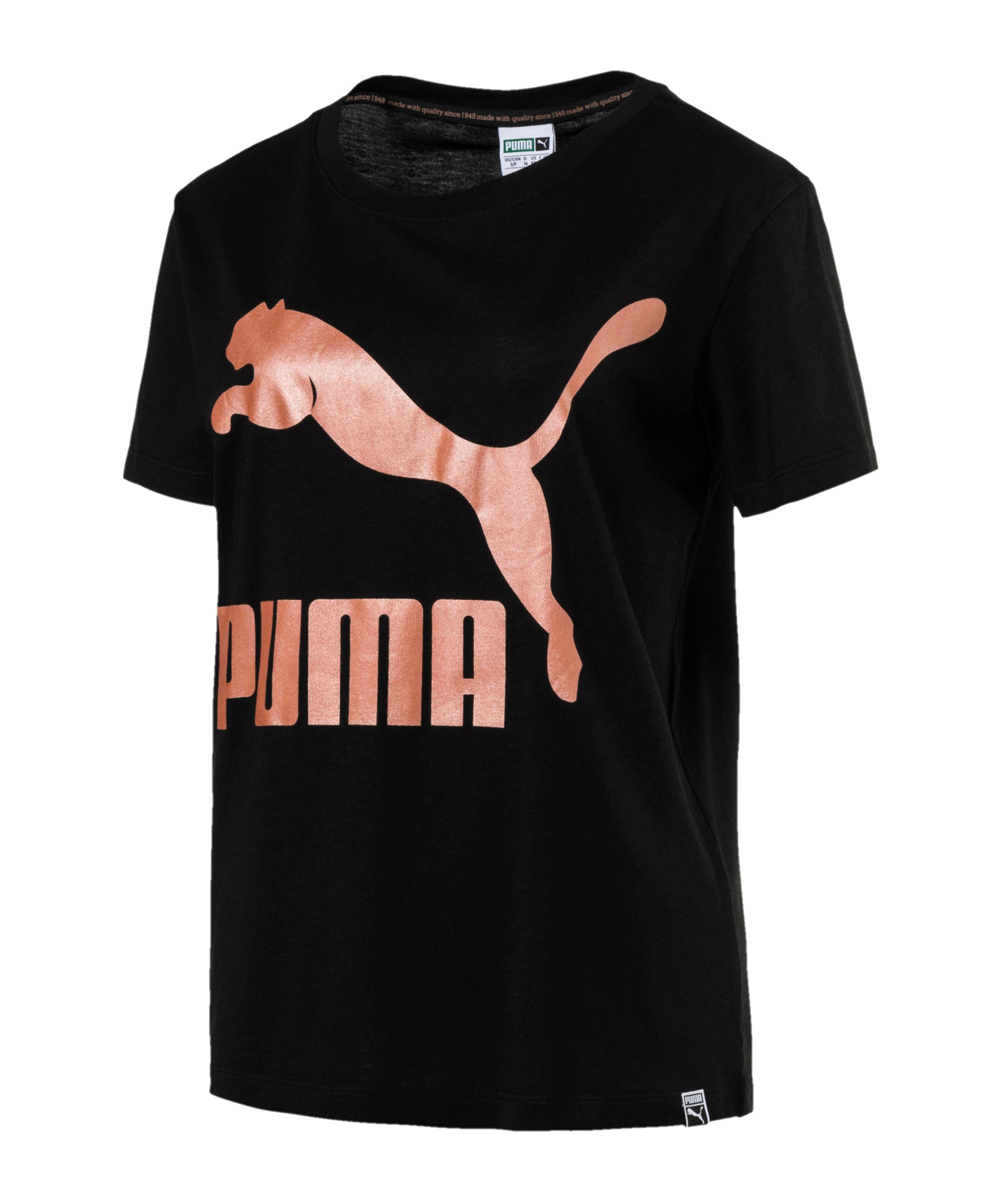 PUMA Archive Logo Tee T-Shirt Damen F61 - schwarz