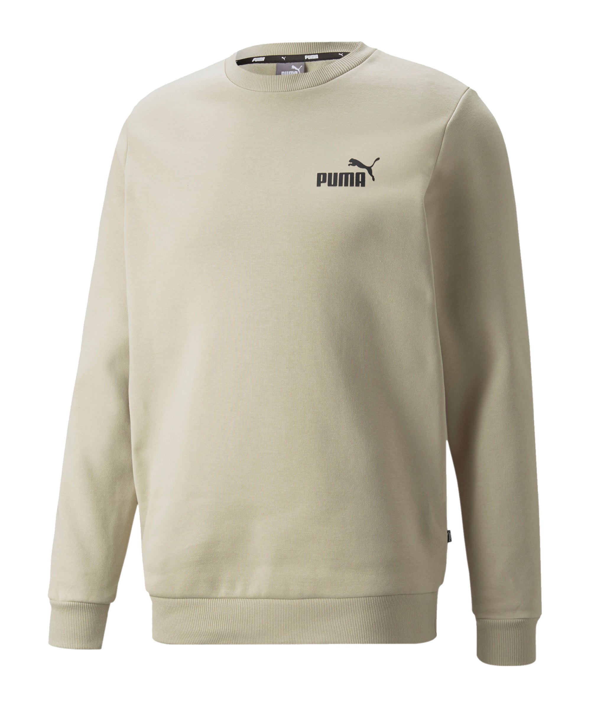 PUMA Essentials Small Logo Sweatshirt Beige F64 - beige